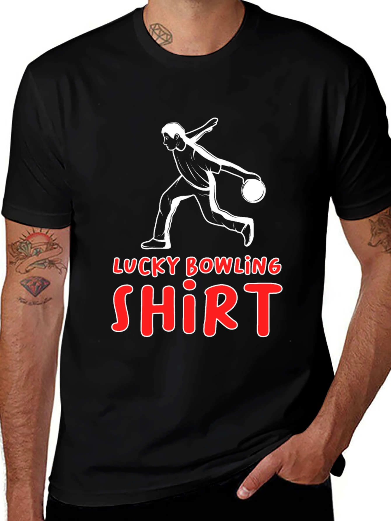 Lucky Bowling Shirt - Strike Style!