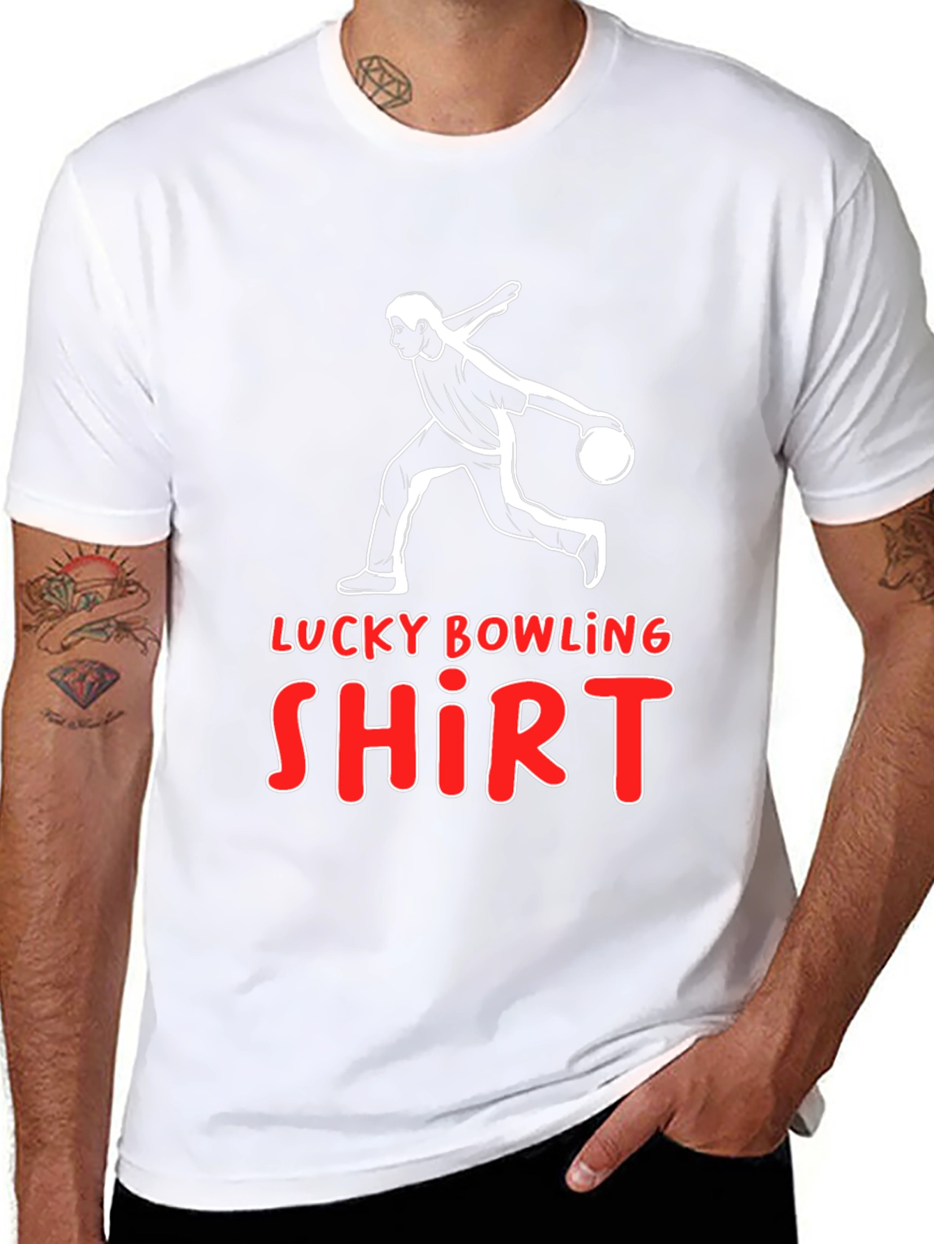 Lucky Bowling Shirt - Strike Style!