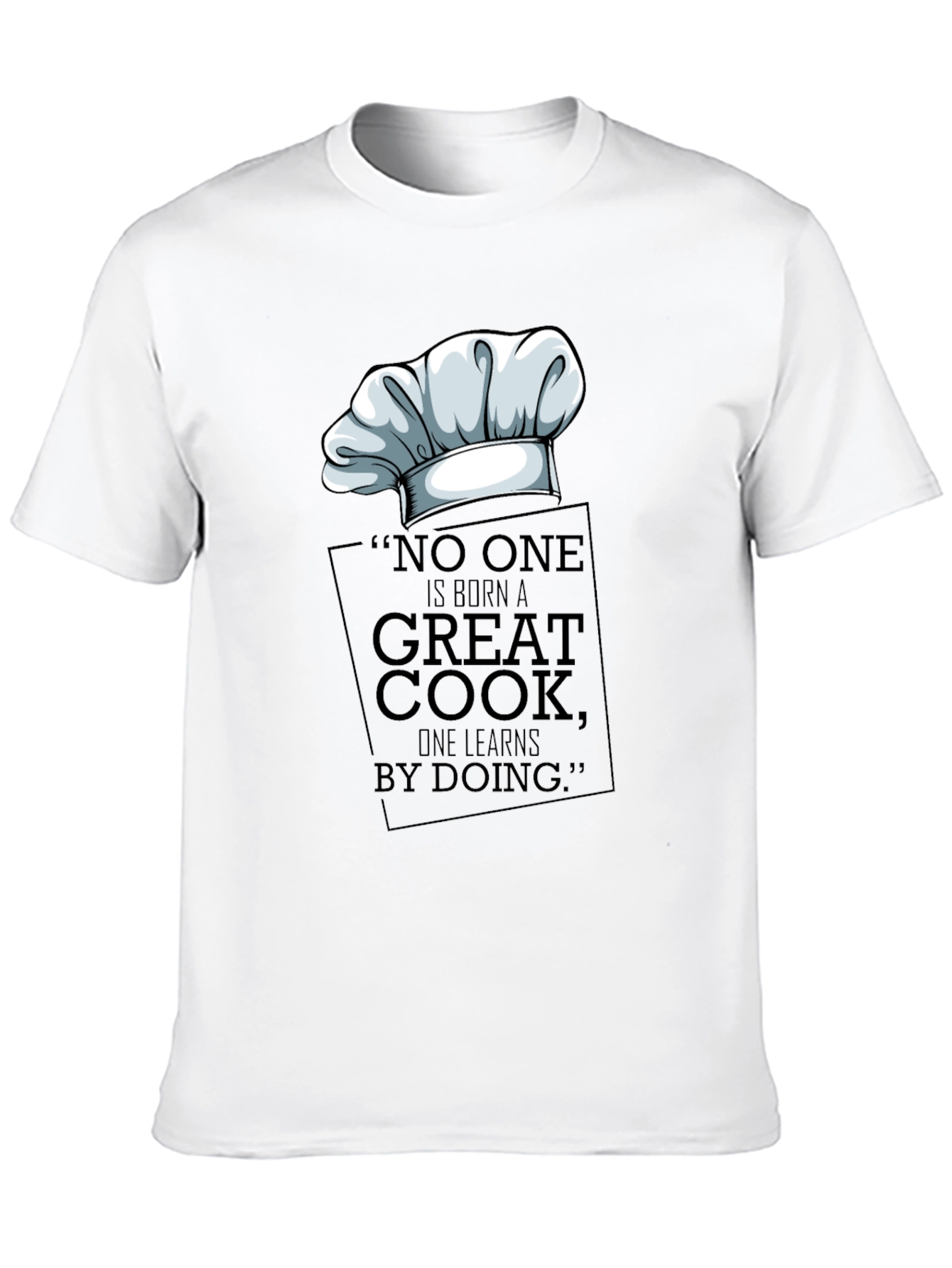 Chefs Hat T-Shirt - Great Cook Design
