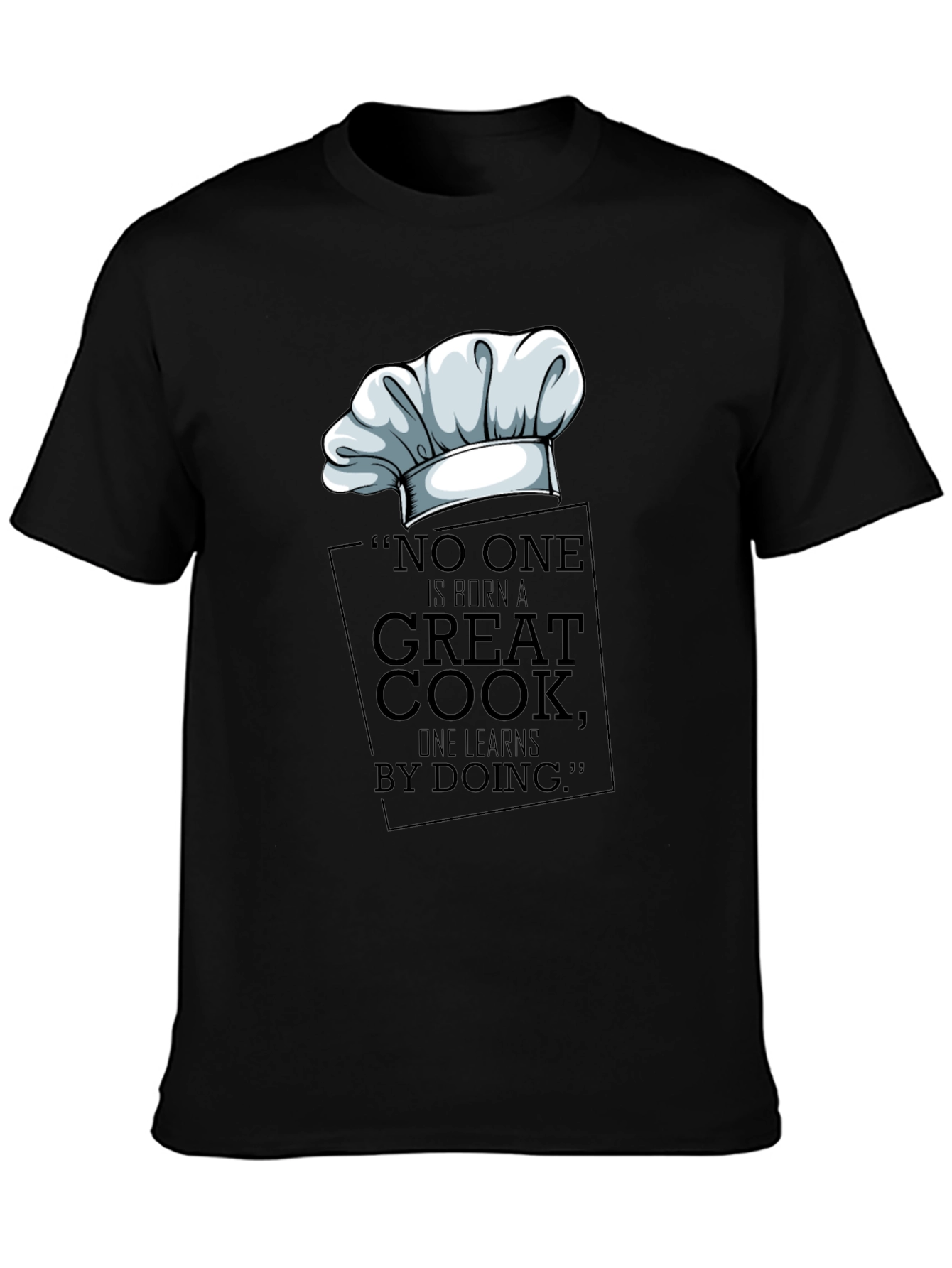 Chefs Hat T-Shirt - Great Cook Design
