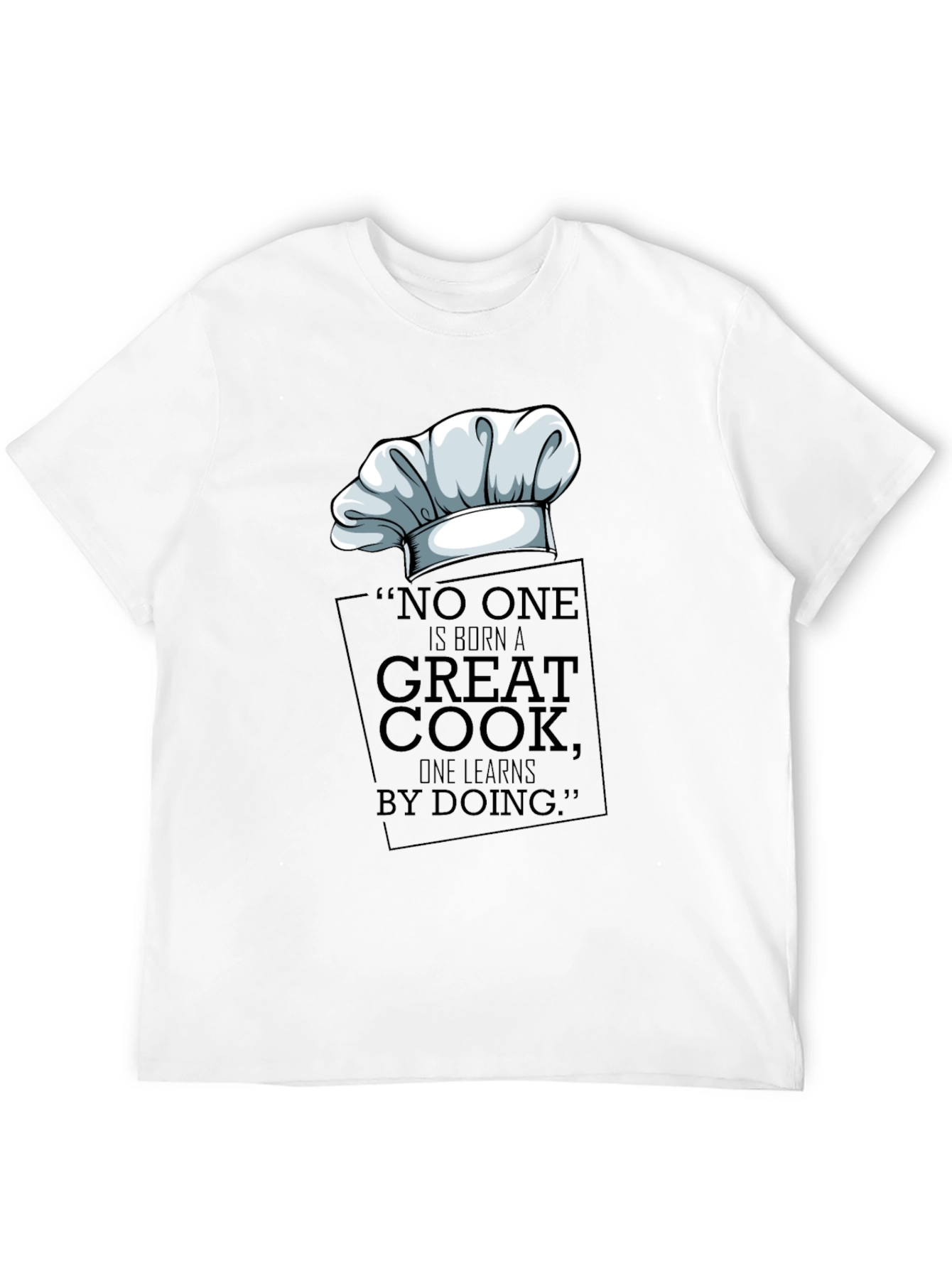 Chefs Hat T-Shirt - Great Cook Design