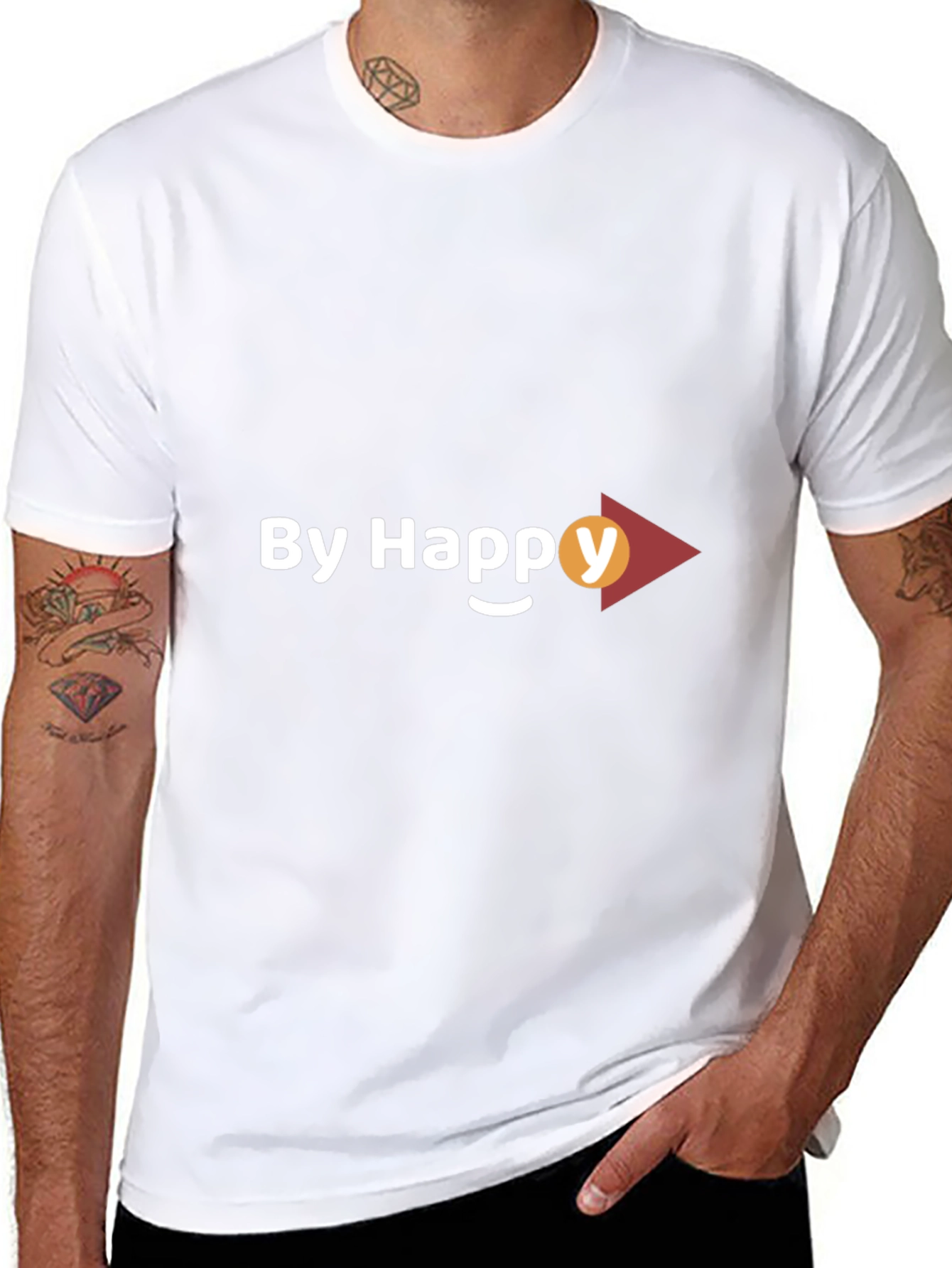 By Happy T-Shirt: Stylish Comfort