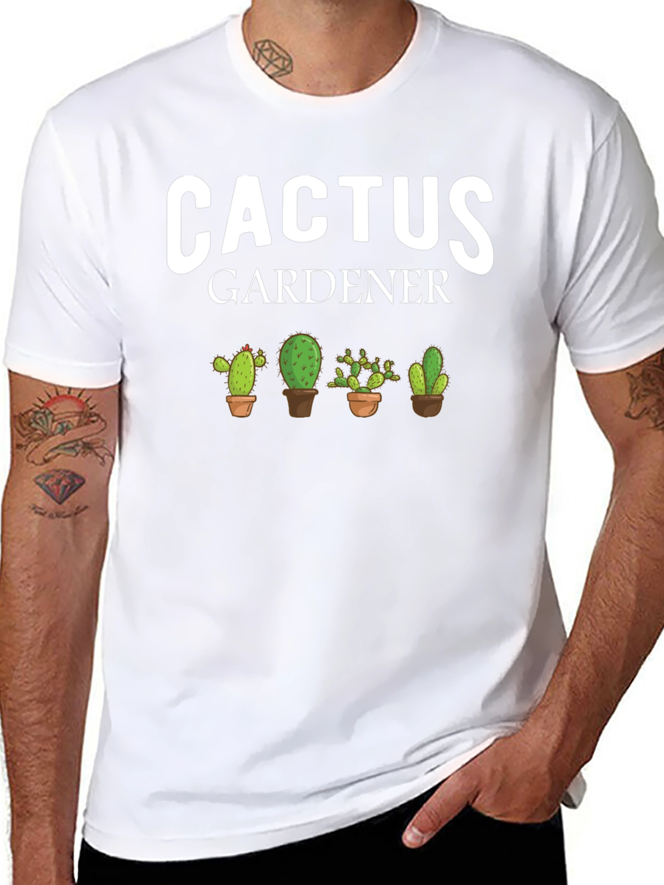Cactus Gardener Graphic T-Shirt