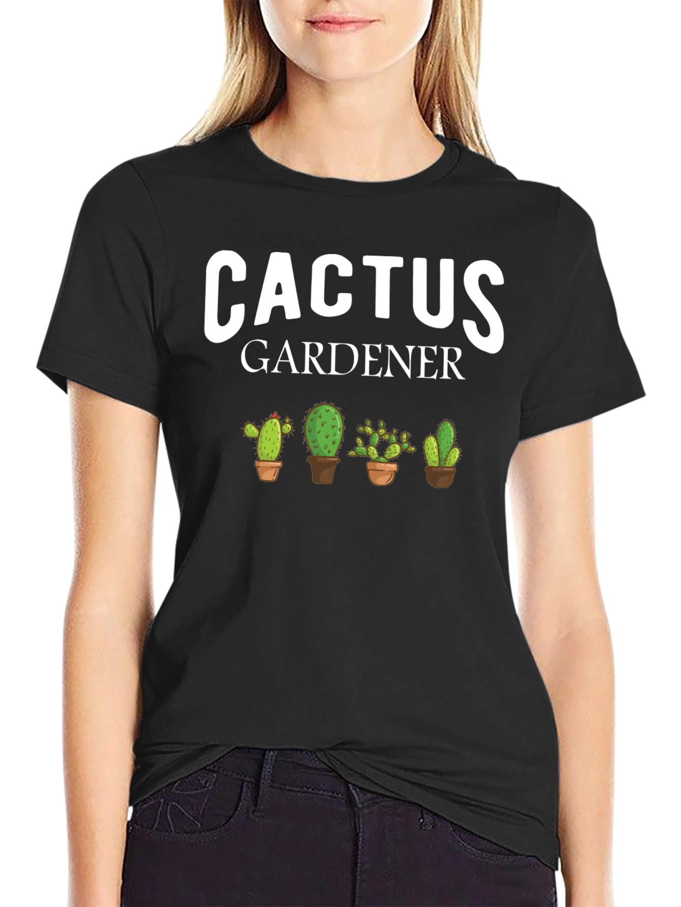 Cactus Gardener Graphic T-Shirt