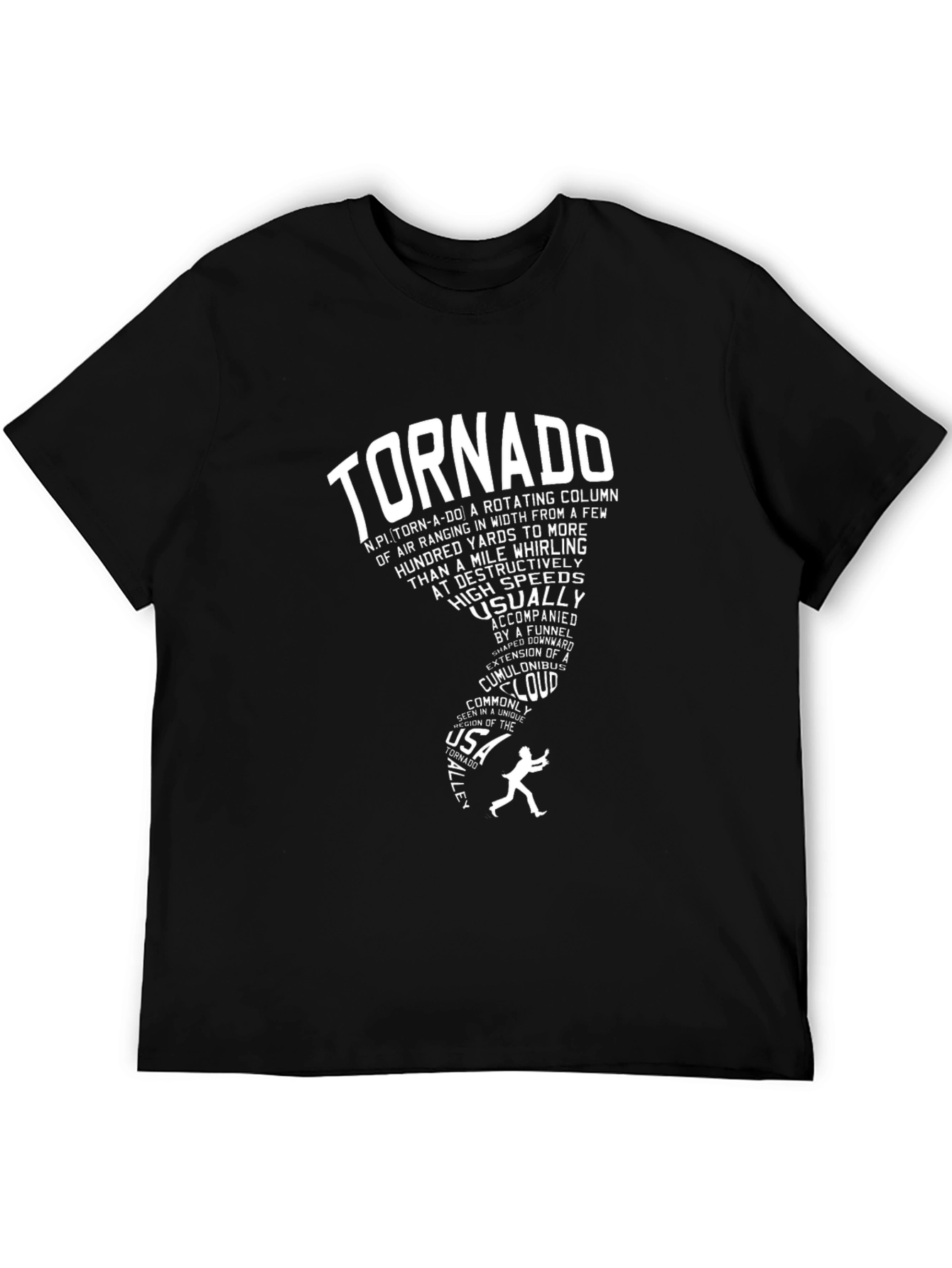 Tornado Graphic Print T-Shirt