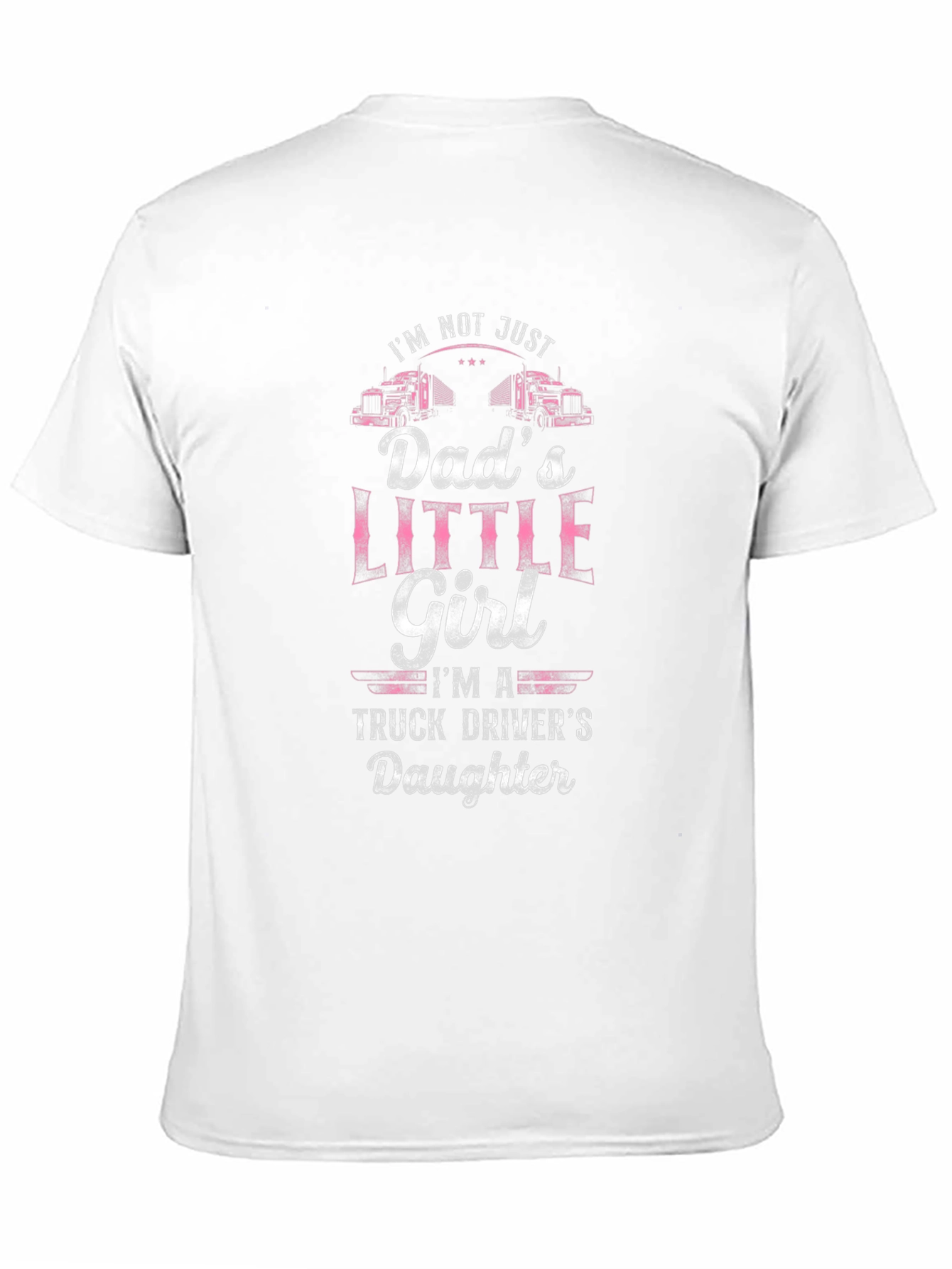 Trucker Dads Little Girl T-Shirt