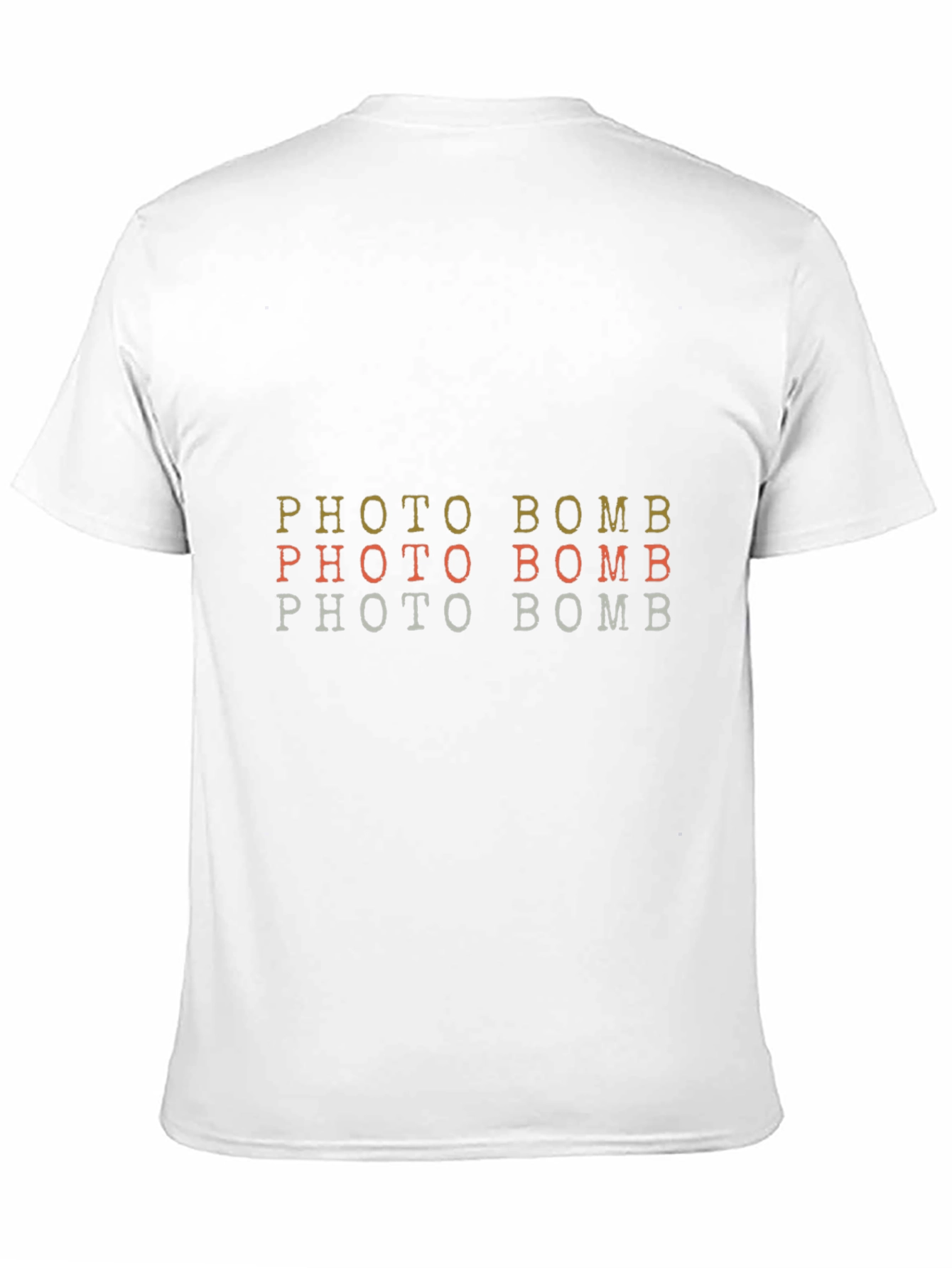 Photo Bomb T-Shirt - Mens Black Tee