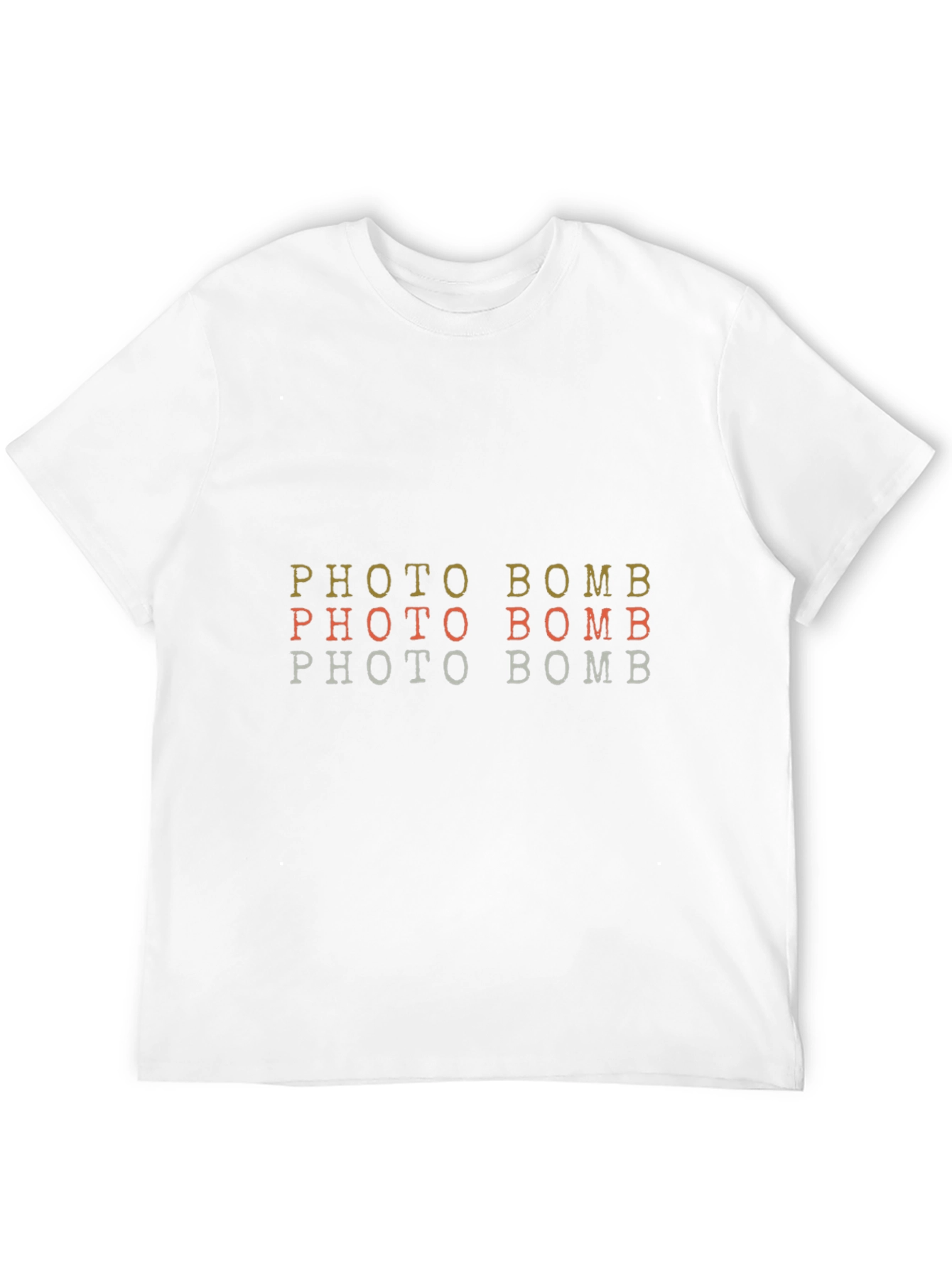 Photo Bomb T-Shirt - Mens Black Tee