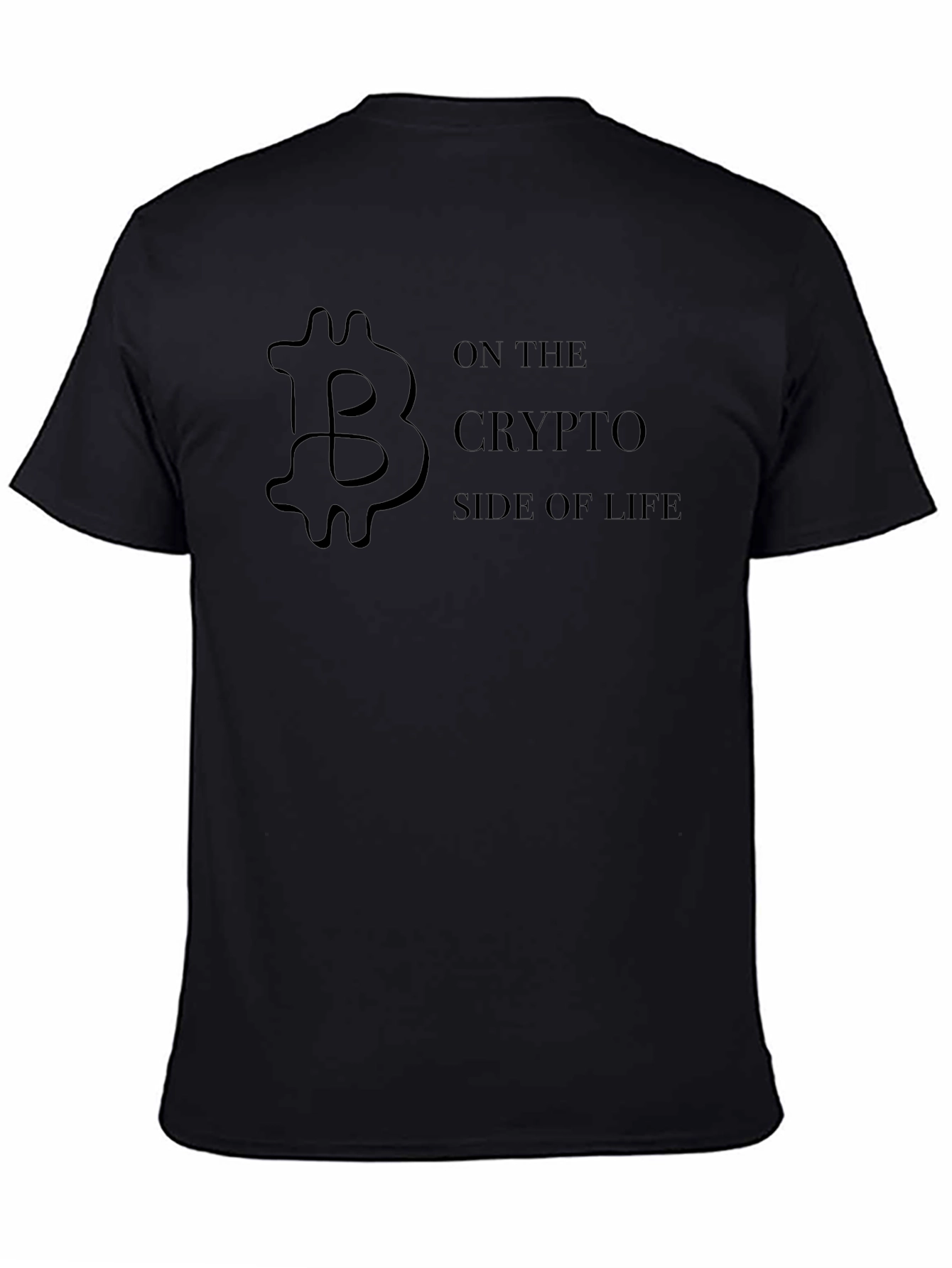 Crypto Life T-Shirt - Bitcoin Inspired Design