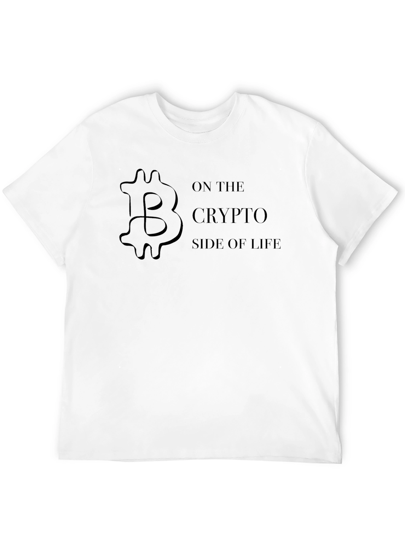 Crypto Life T-Shirt - Bitcoin Inspired Design