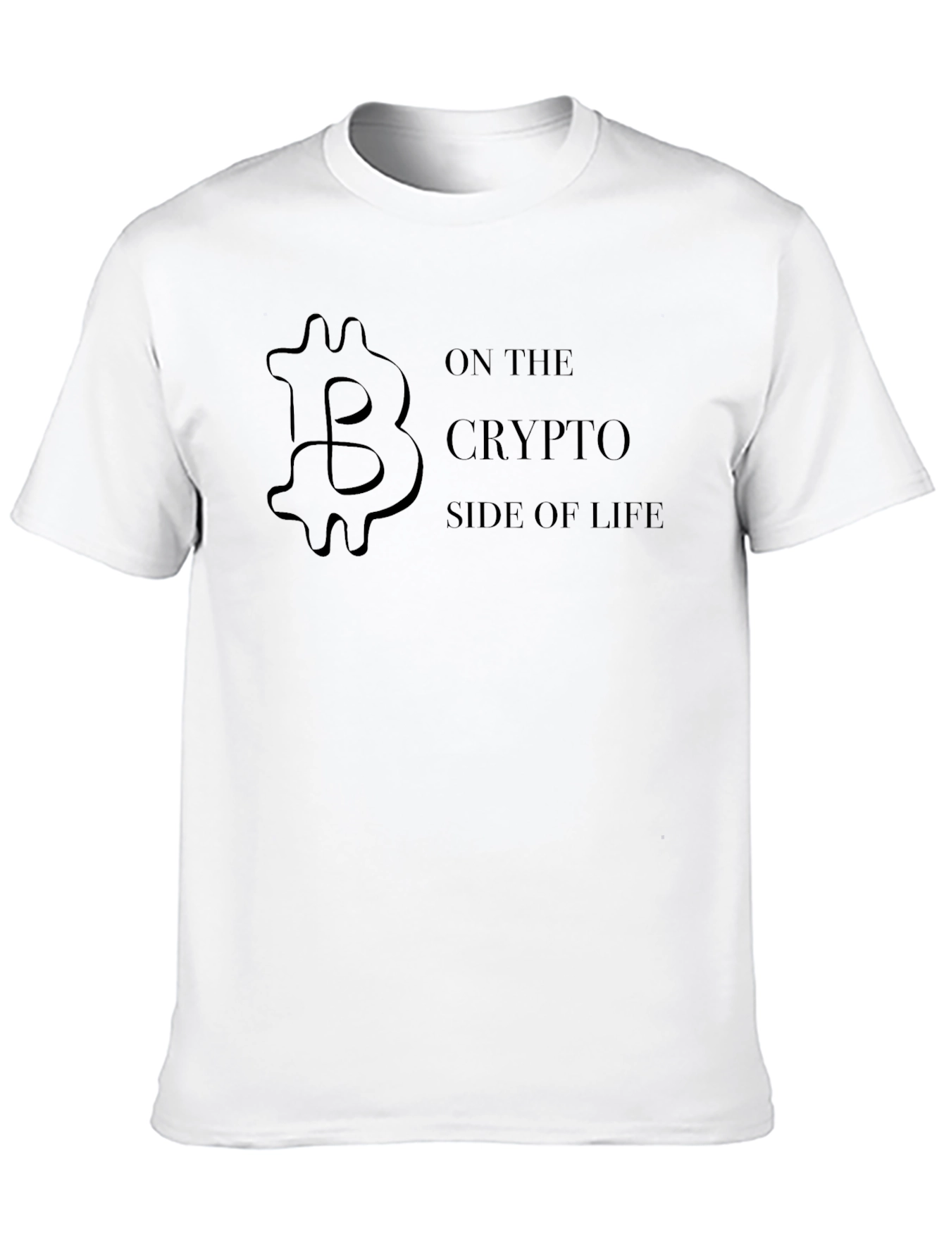 Crypto Life T-Shirt - Bitcoin Inspired Design
