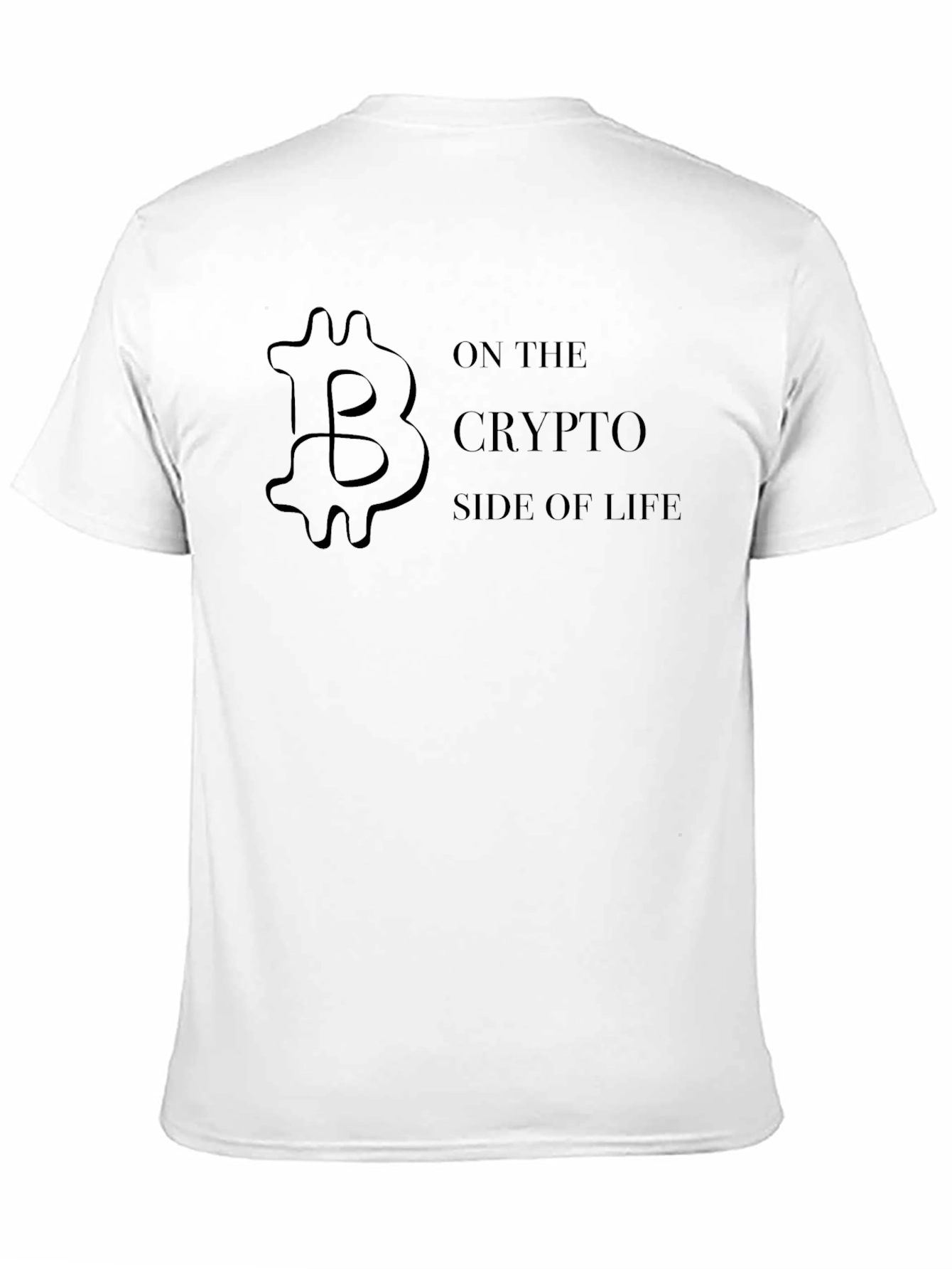 Crypto Life T-Shirt - Bitcoin Inspired Design