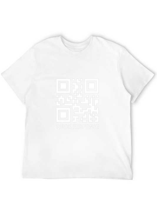 QR Code Graphic Tee - Quick Response Shirt