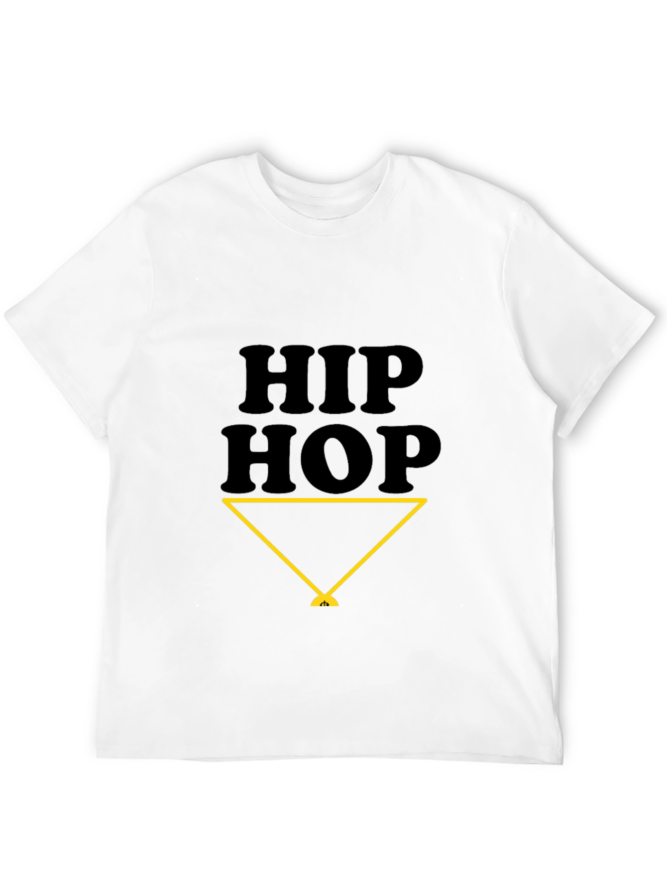 Hip Hop Graphic Black T-Shirt