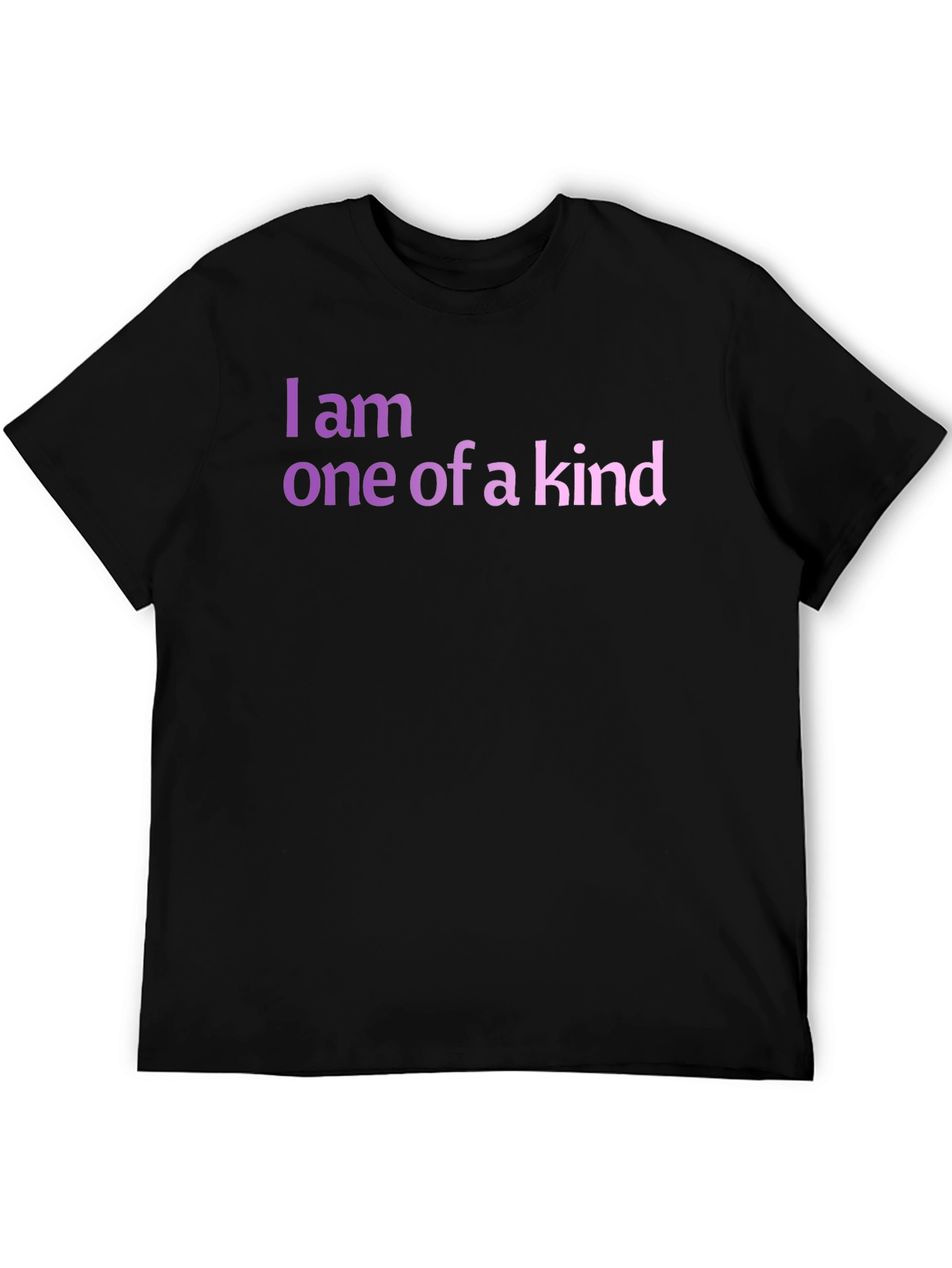 One of a Kind Graphic T-Shirt - Black