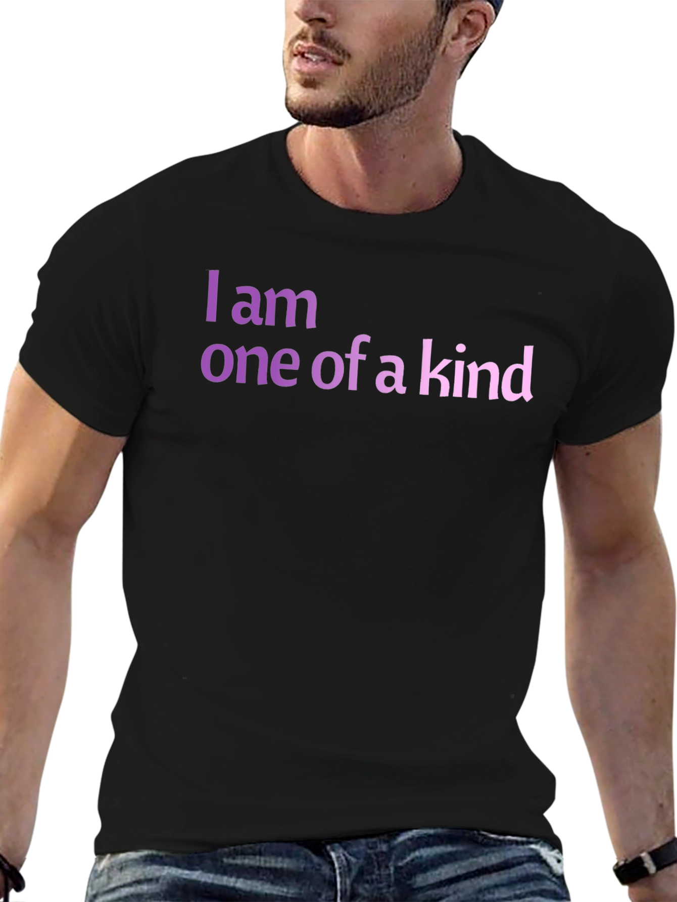 One of a Kind Graphic T-Shirt - Black