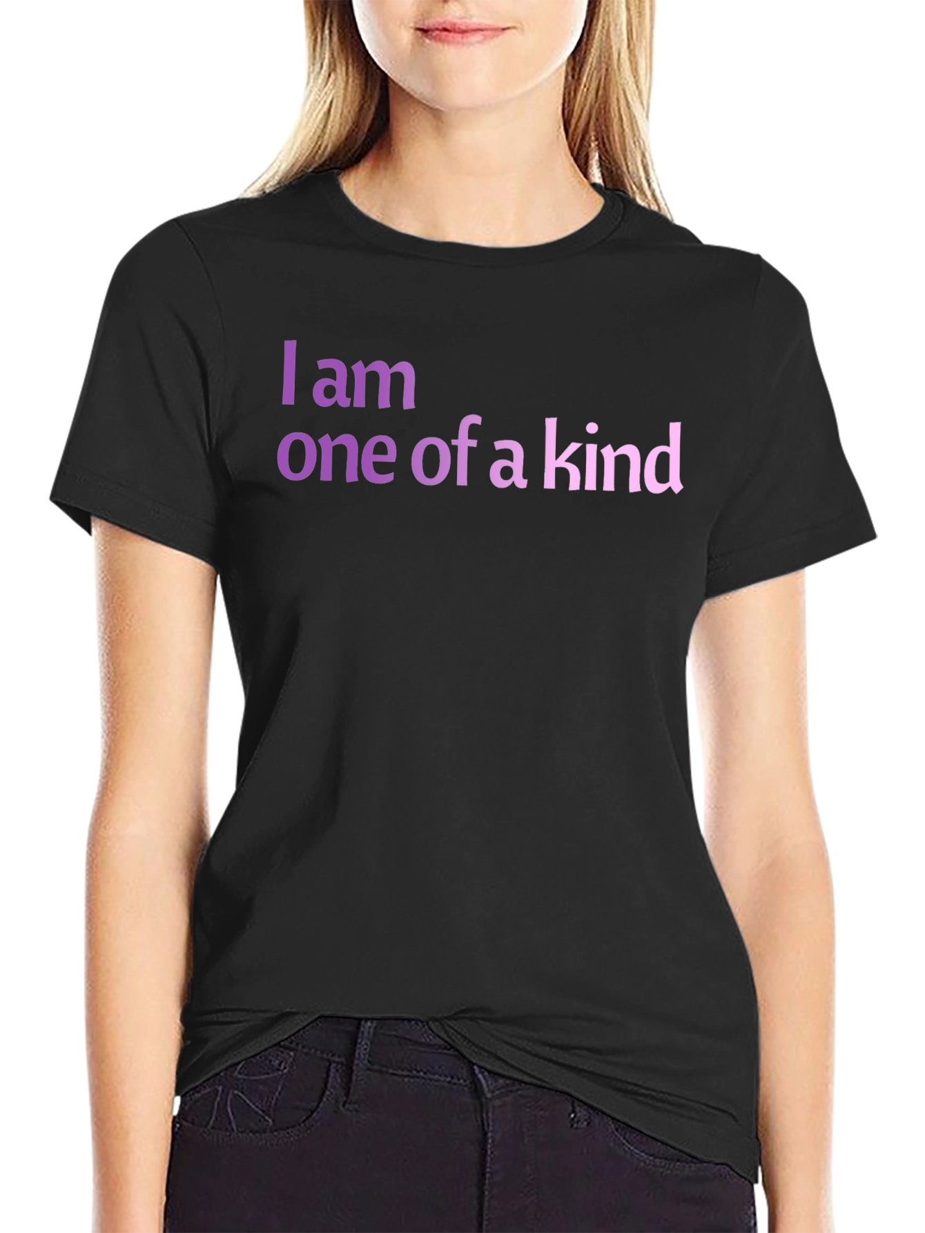 One of a Kind Graphic T-Shirt - Black