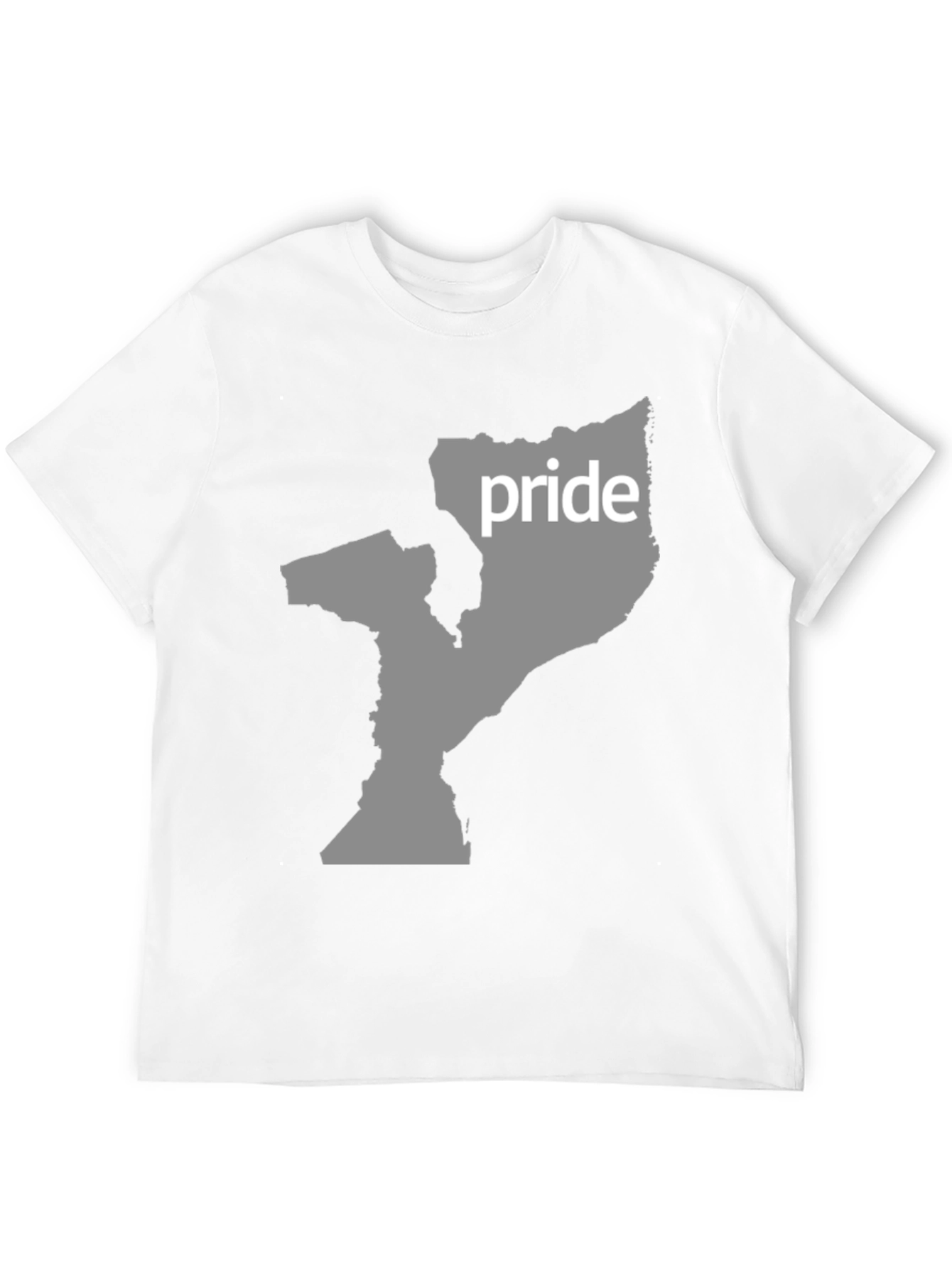 Pride Mozambique Map Graphic T-Shirt