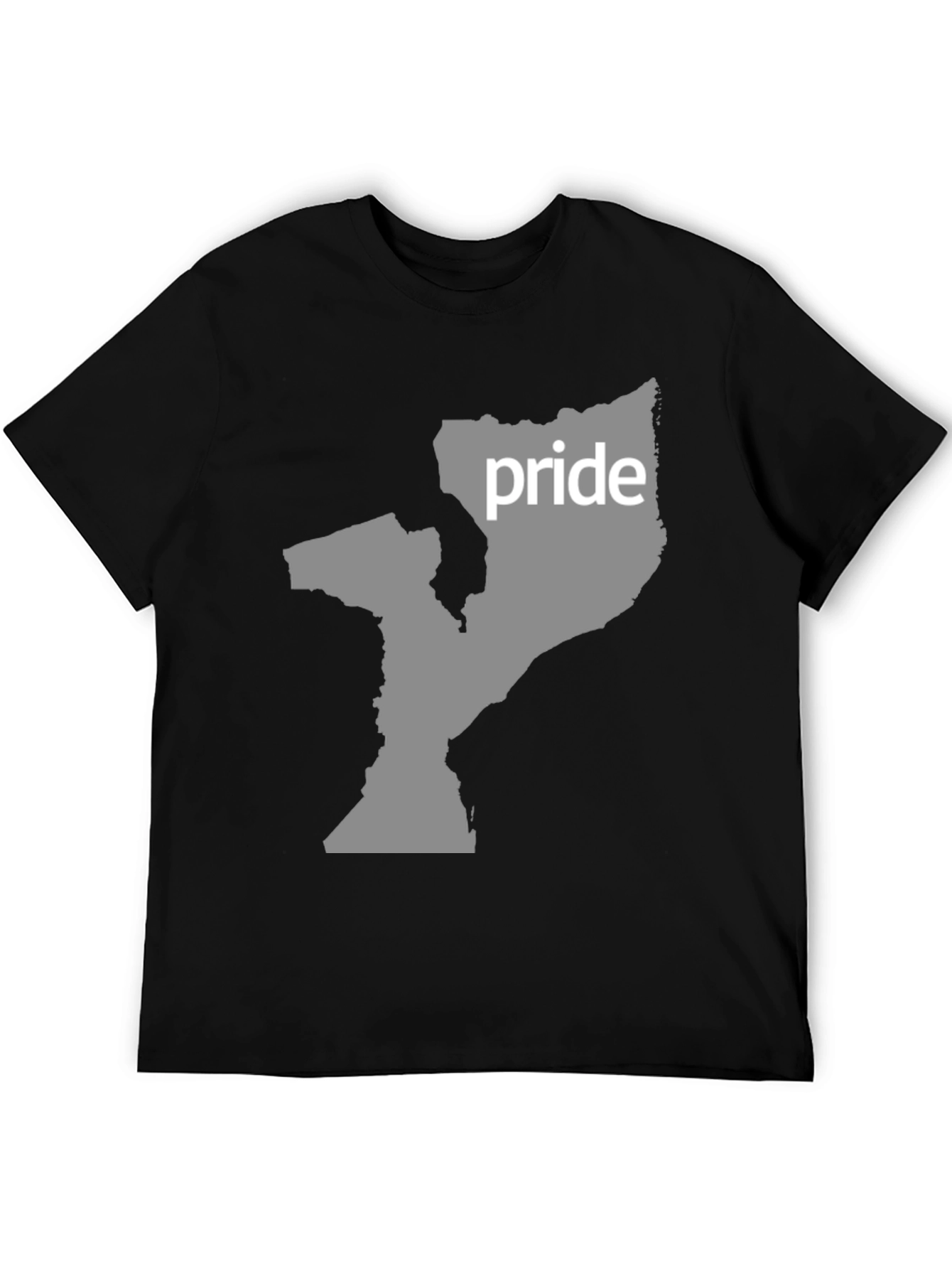 Pride Mozambique Map Graphic T-Shirt