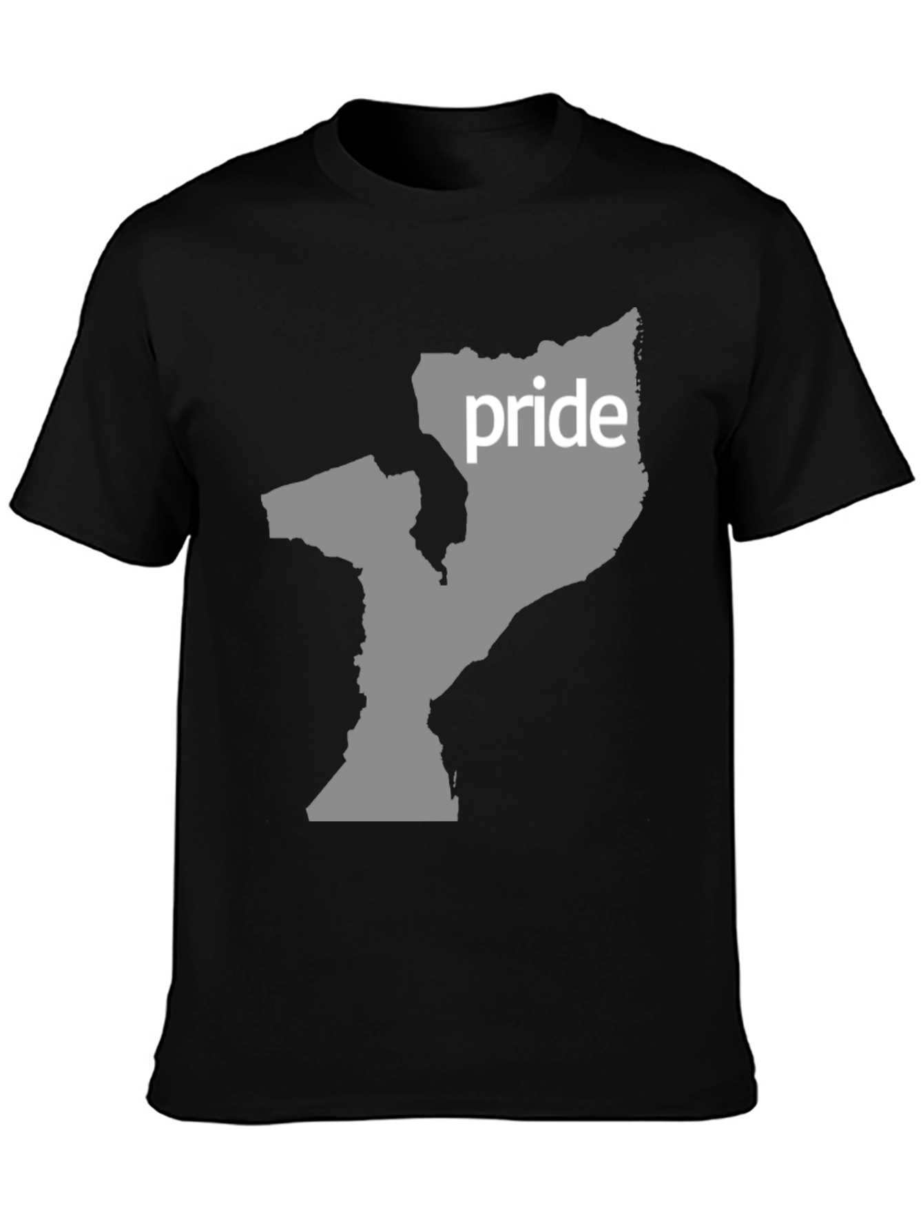 Pride Mozambique Map Graphic T-Shirt