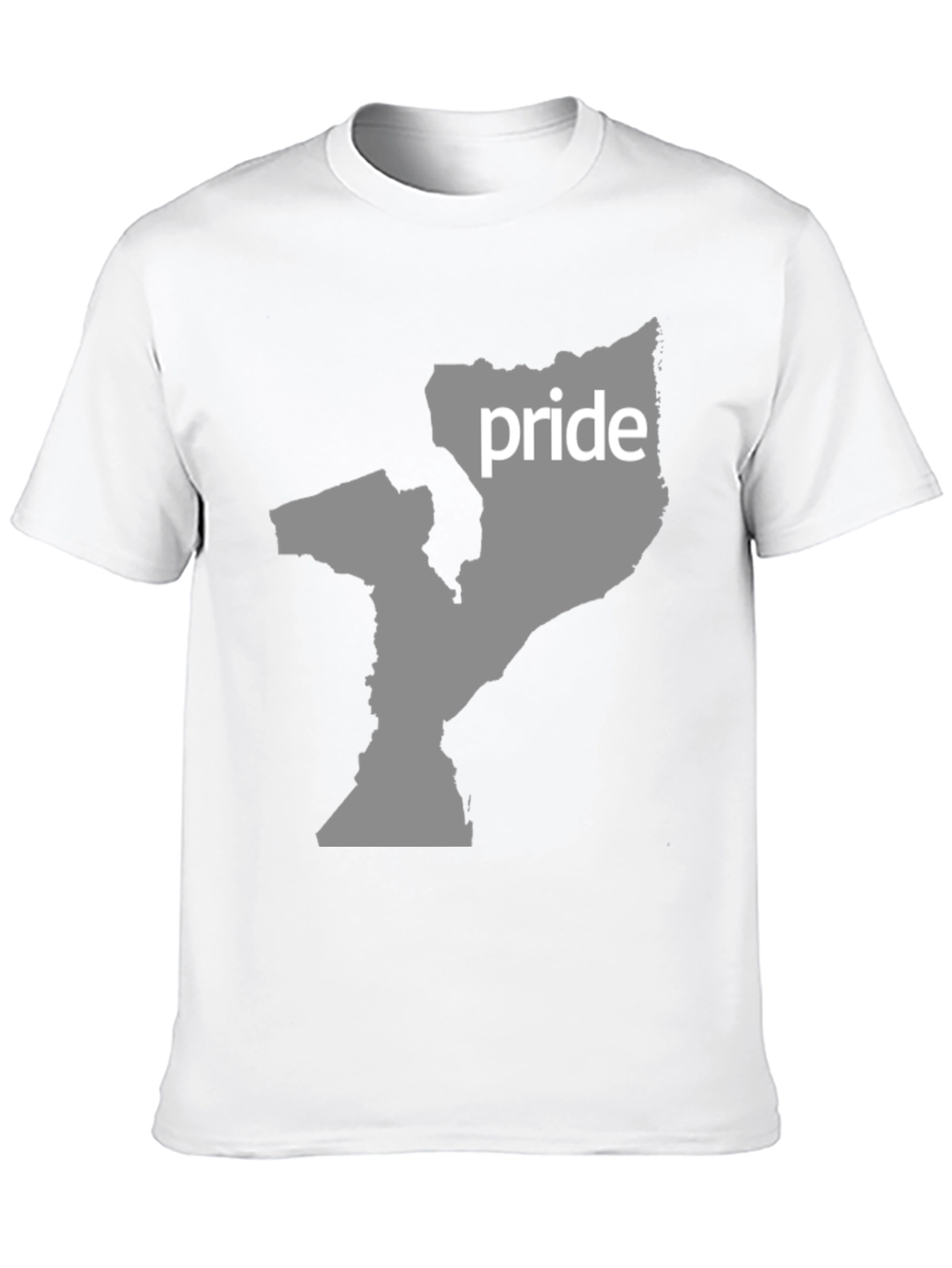 Pride Mozambique Map Graphic T-Shirt