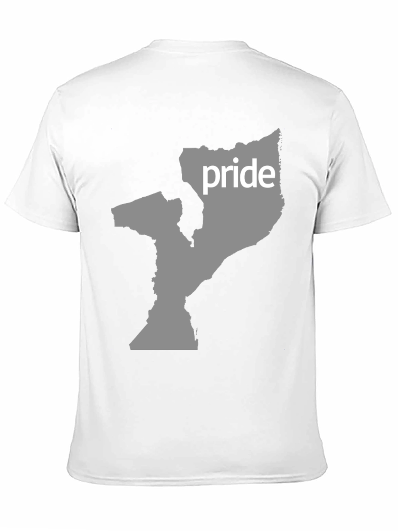 Pride Mozambique Map Graphic T-Shirt