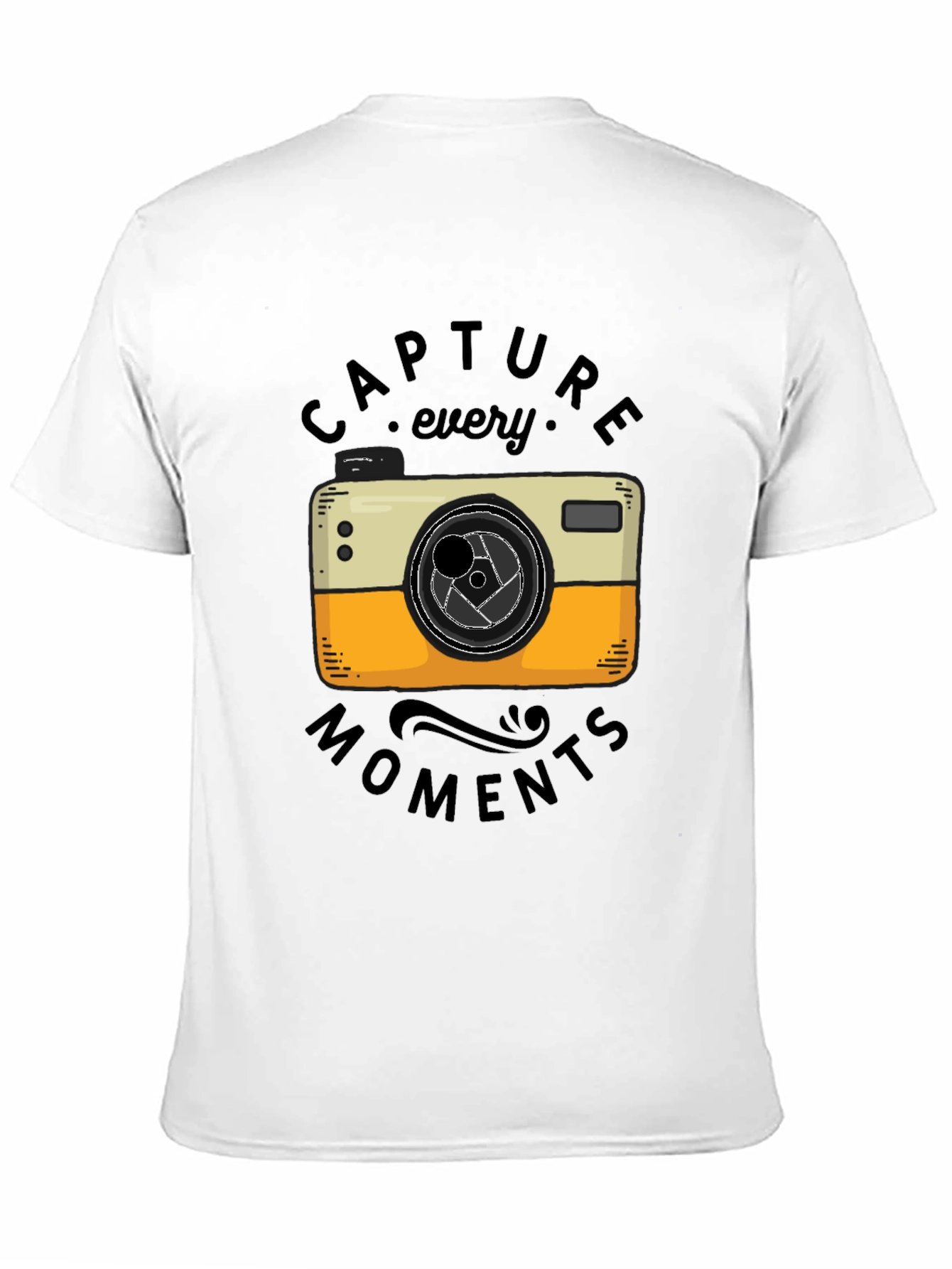 Capture Every Moment T-Shirt - Camera Graphic Tee