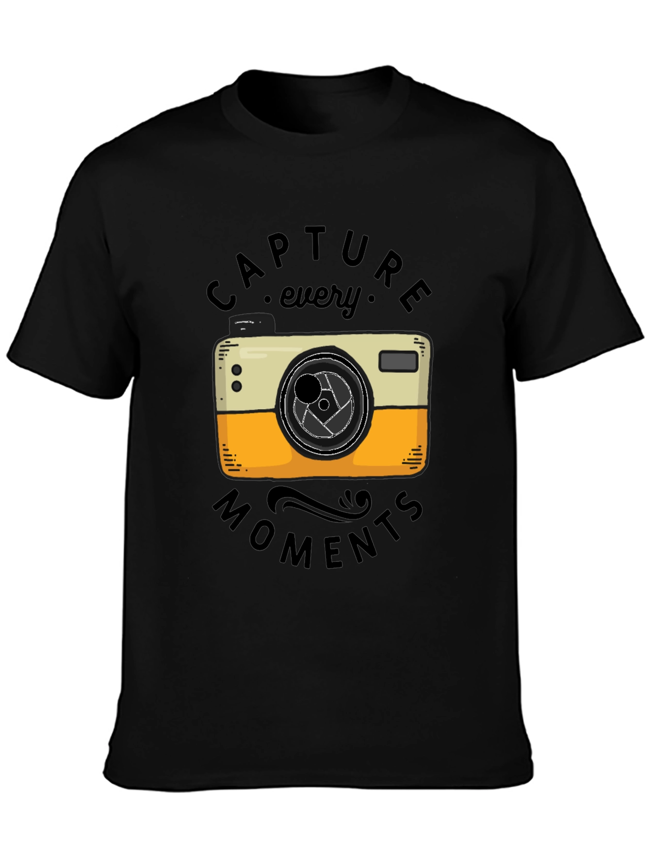 Capture Every Moment T-Shirt - Camera Graphic Tee