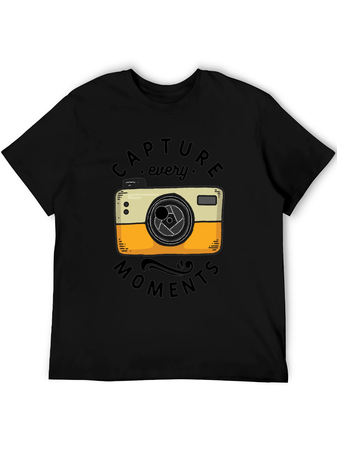 Capture Every Moment T-Shirt - Camera Graphic Tee