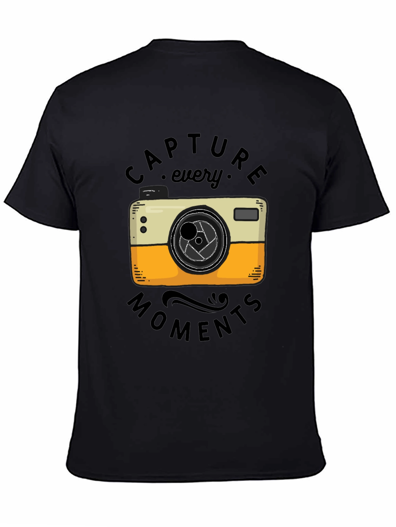 Capture Every Moment T-Shirt - Camera Graphic Tee