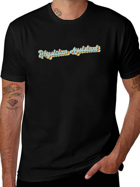 Physician Assistant Retro Graphic T-Shirt