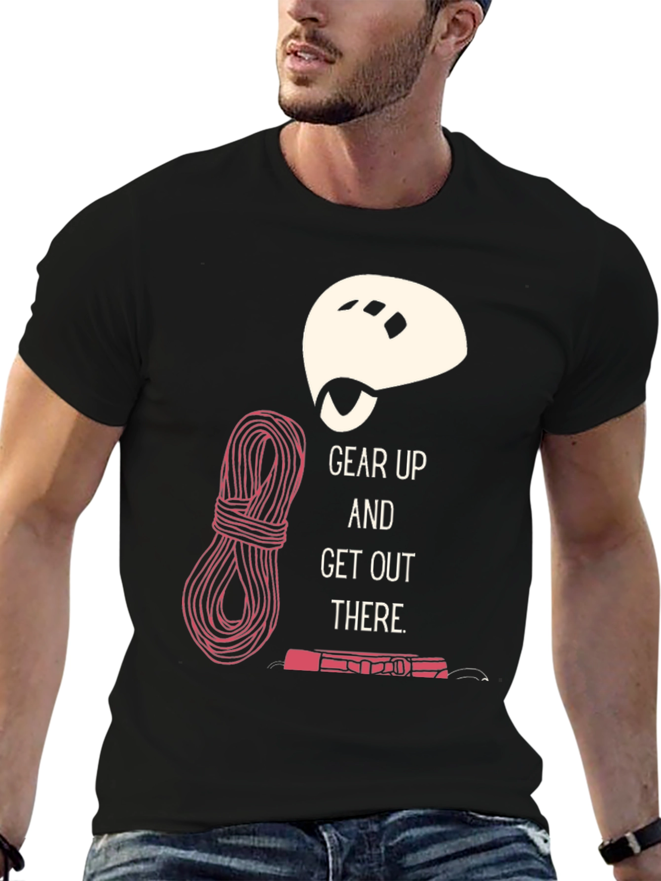 Climbing Gear Up T-Shirt Adventure