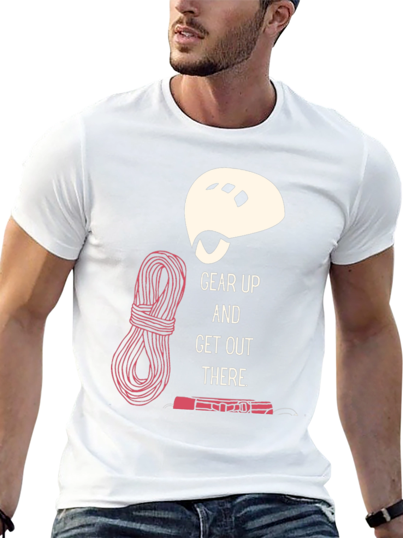 Climbing Gear Up T-Shirt Adventure