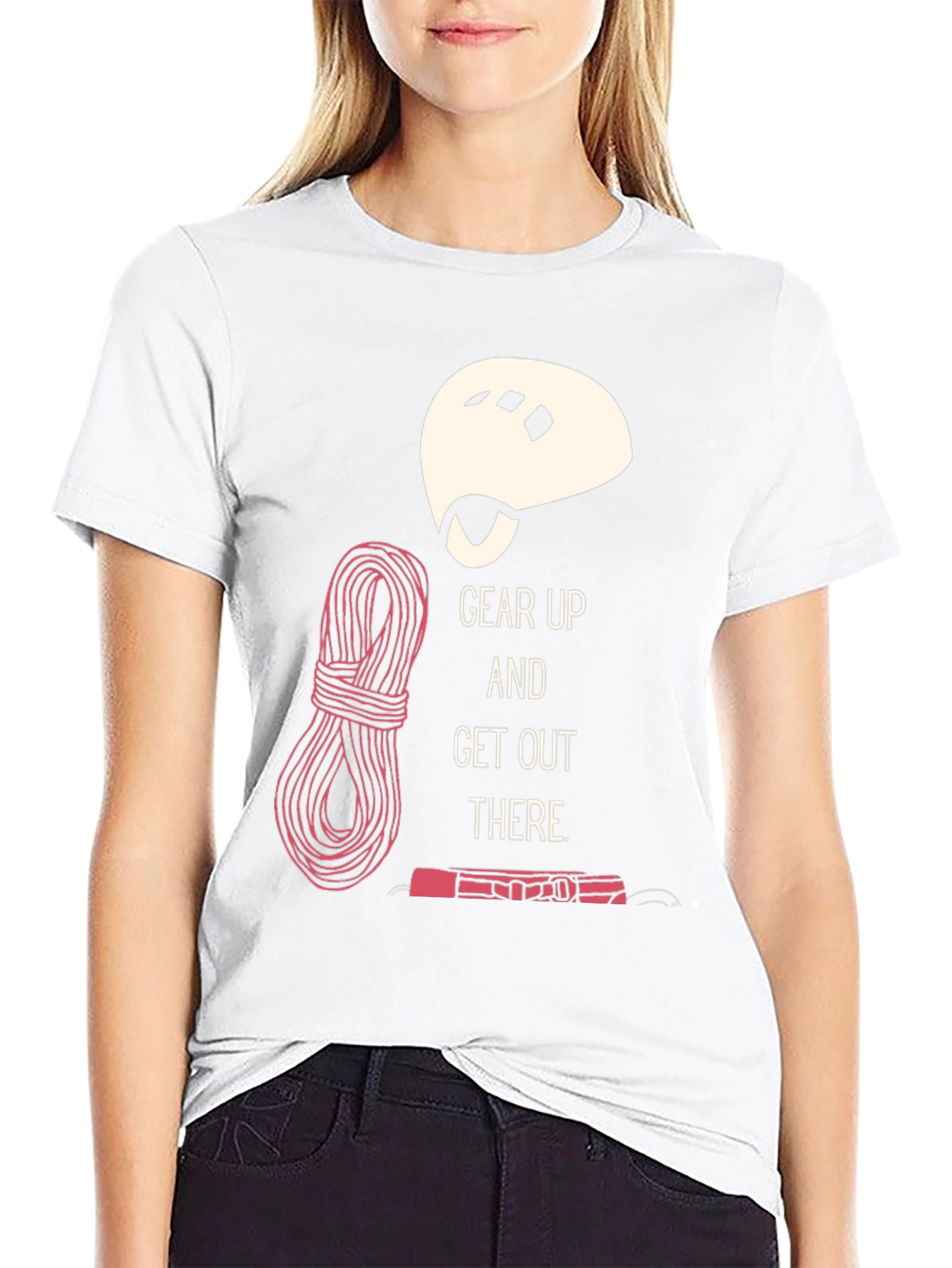 Climbing Gear Up T-Shirt Adventure