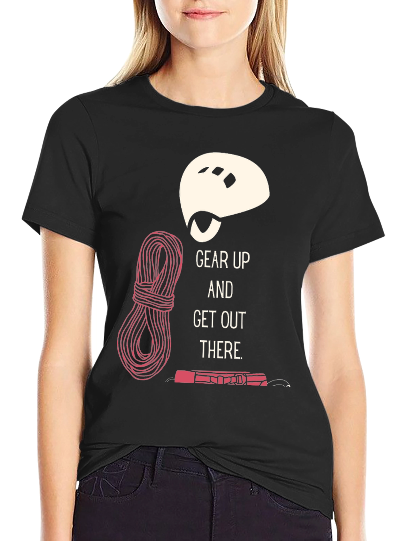 Climbing Gear Up T-Shirt Adventure