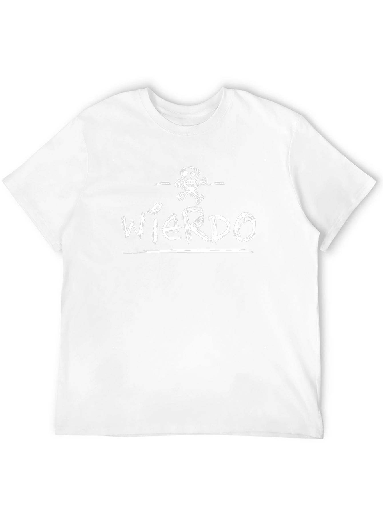 Weirdo T-Shirt - Skull & Crossbones Graphic Tee