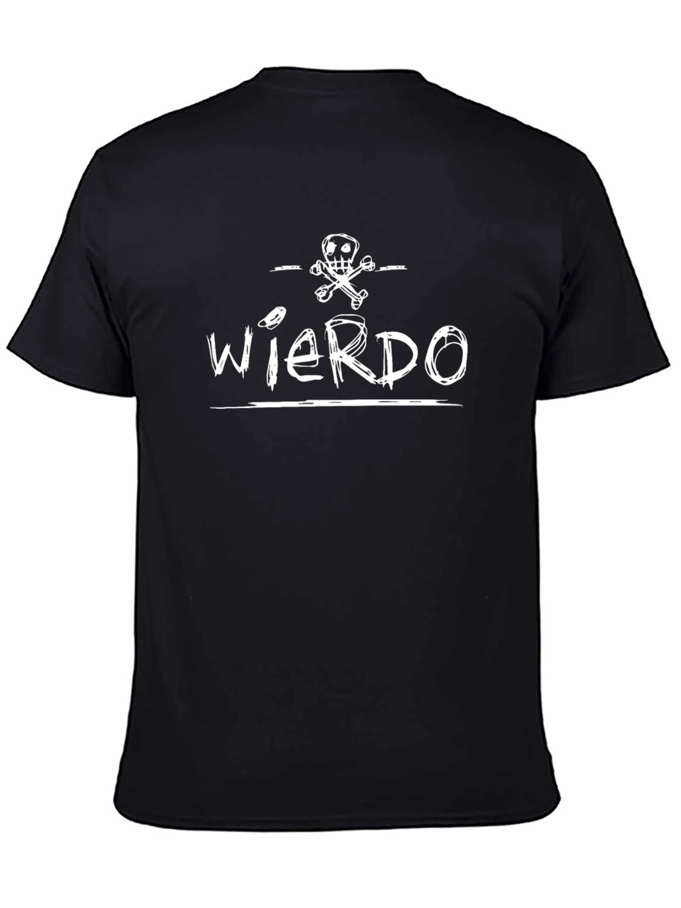 Weirdo T-Shirt - Skull & Crossbones Graphic Tee