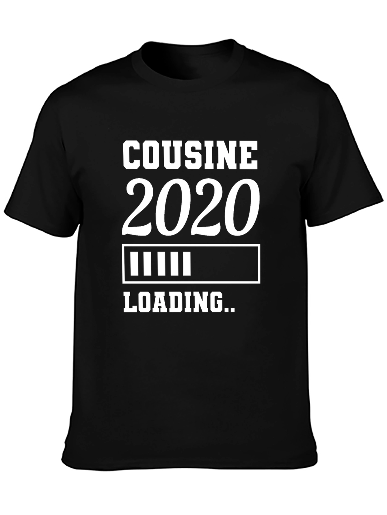 Cousin 2020 Loading T-Shirt - Black
