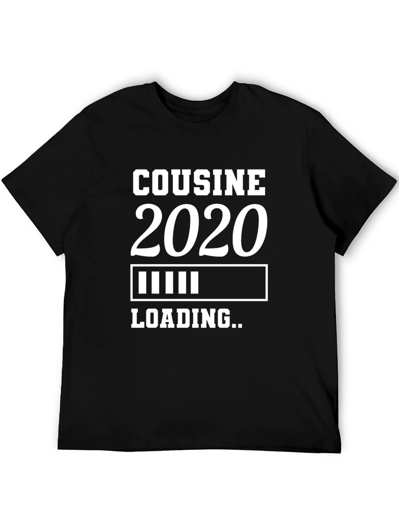 Cousin 2020 Loading T-Shirt - Black