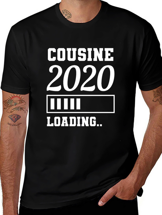 Cousin 2020 Loading T-Shirt - Black