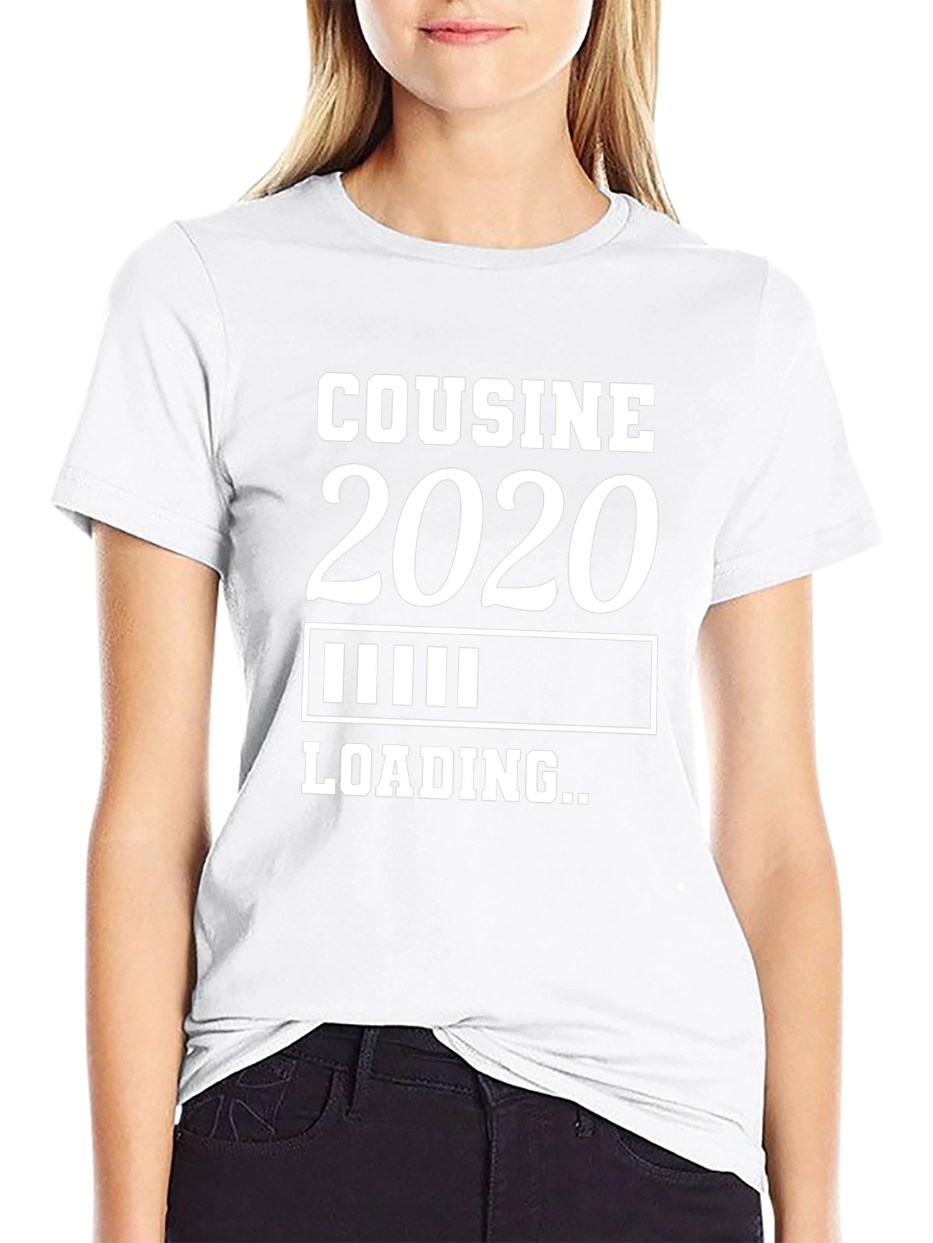 Cousin 2020 Loading T-Shirt - Black