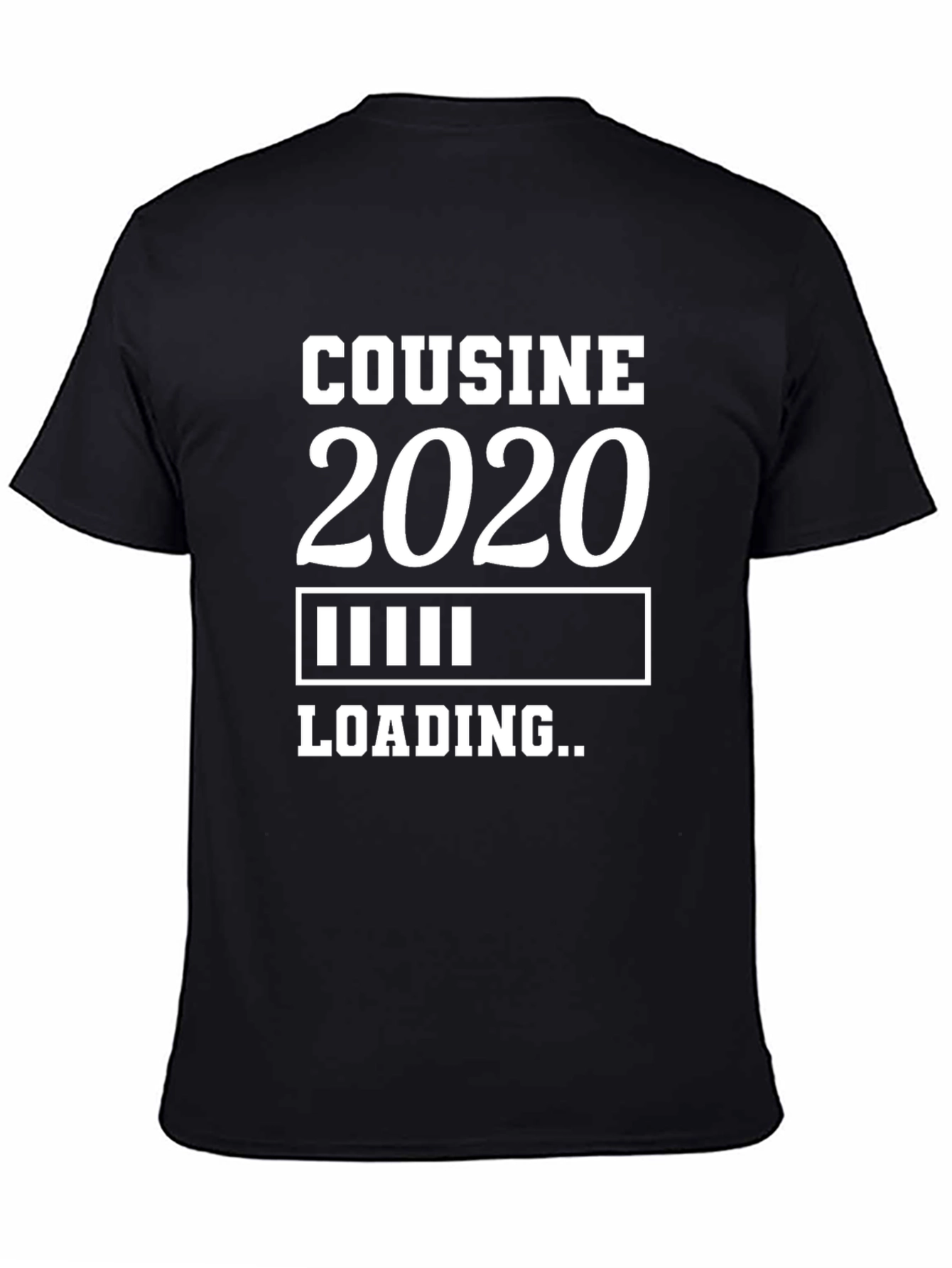 Cousin 2020 Loading T-Shirt - Black