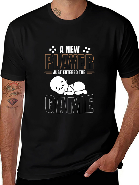 A New Player Entered The Game - Funny Gamer T-Shirt