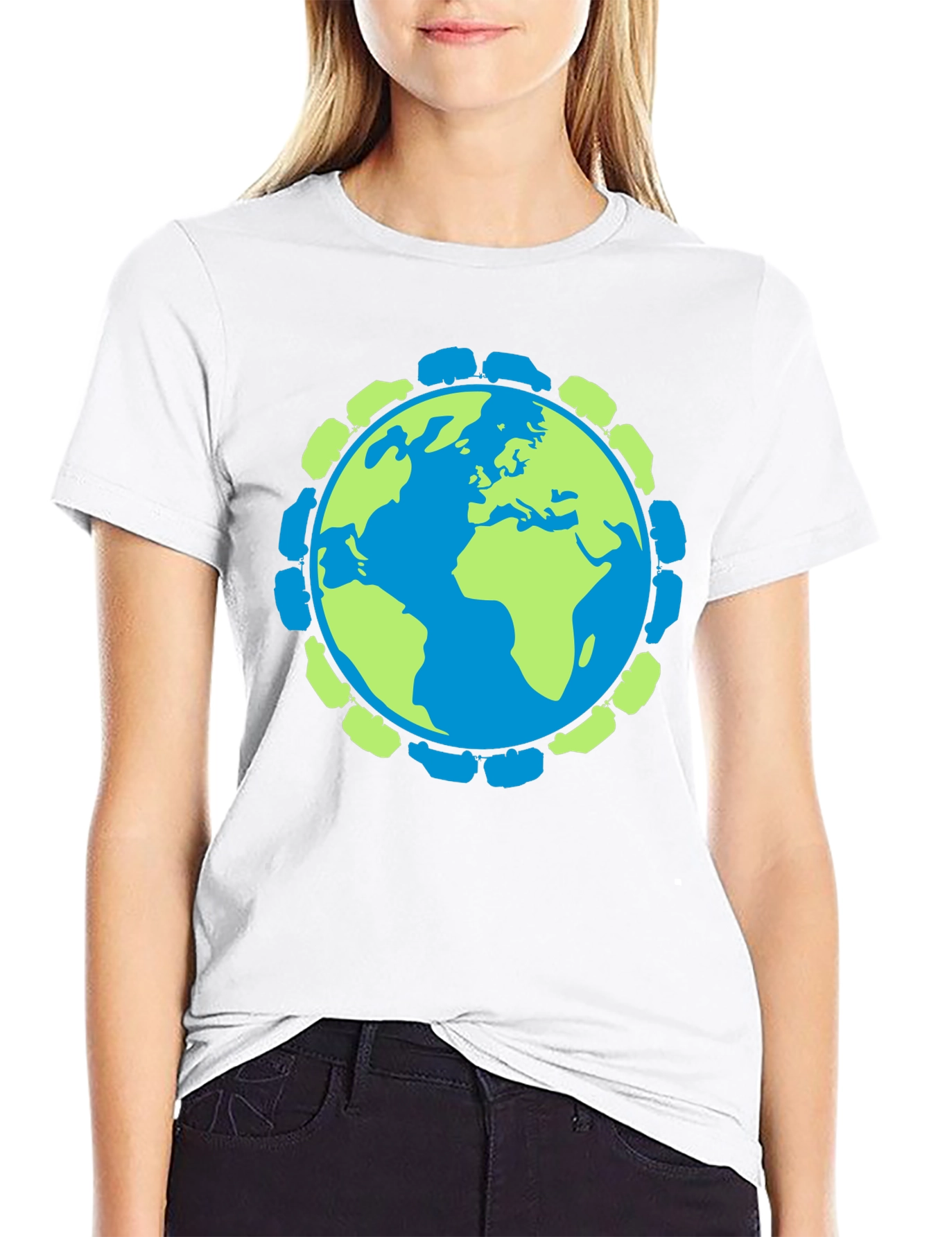 Earth & Trucks Graphic T-Shirt - Black