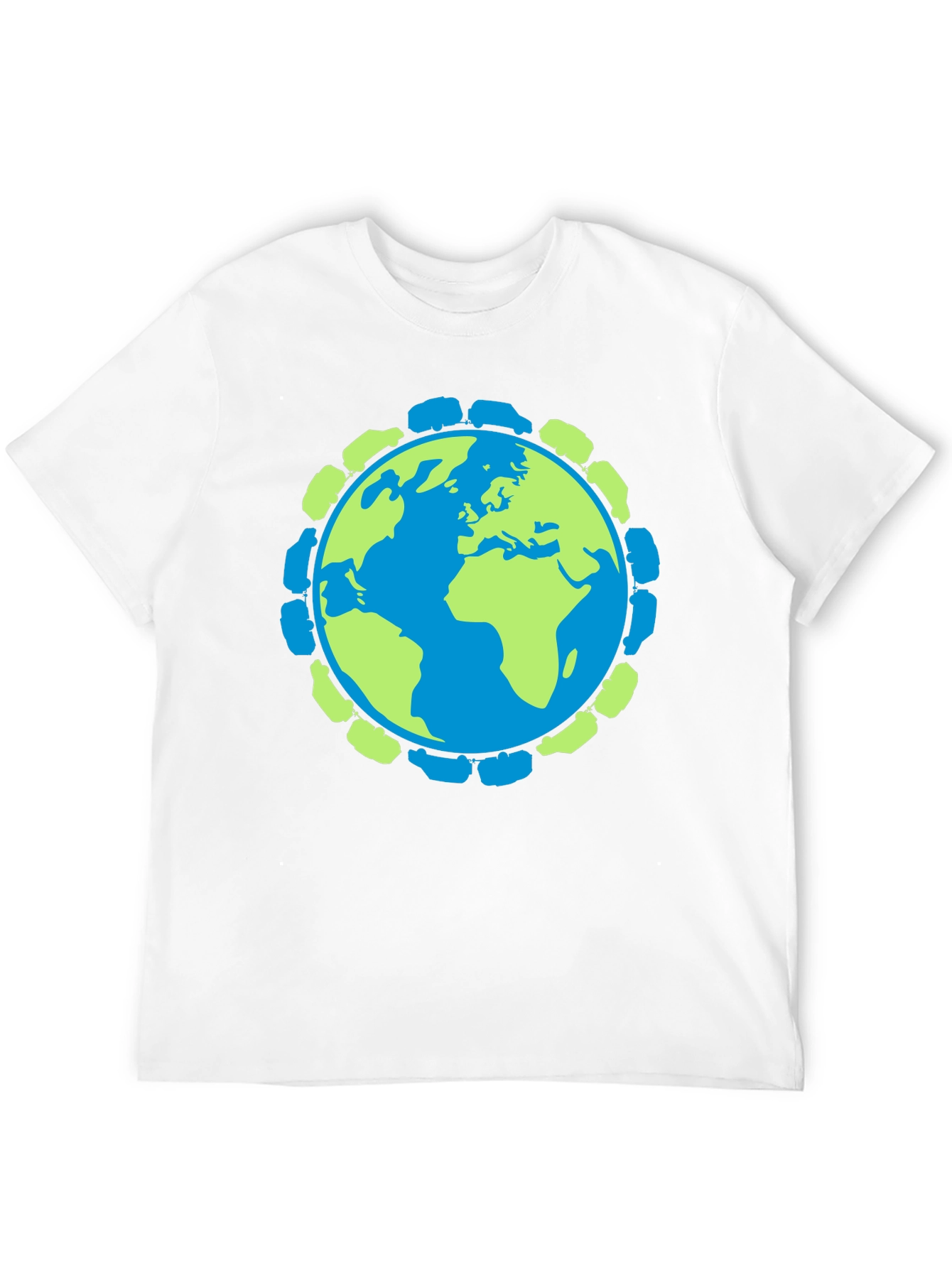 Earth & Trucks Graphic T-Shirt - Black