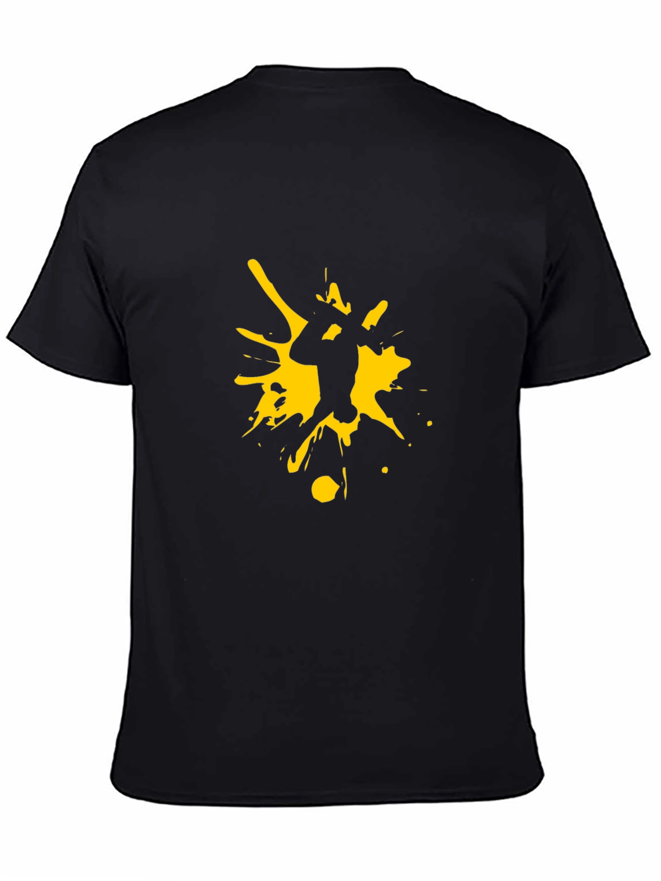 Abstract Graphic Print T-Shirt - Mens Casual Tee