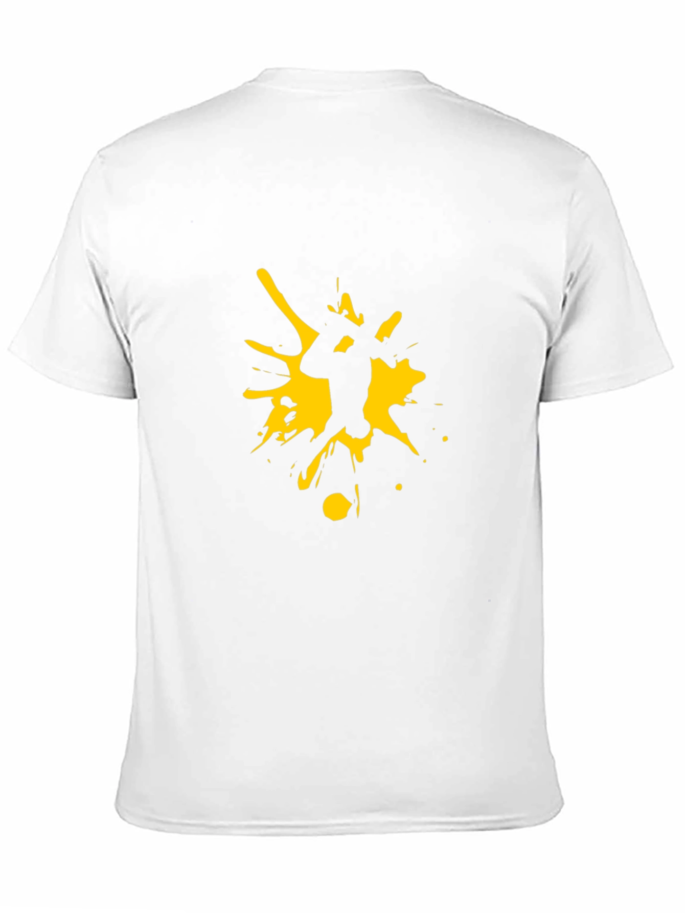 Abstract Graphic Print T-Shirt - Mens Casual Tee