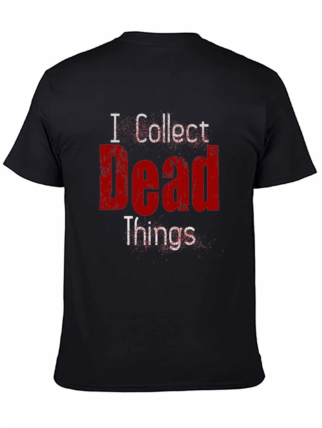 I Collect Dead Things Graphic Tee - Black