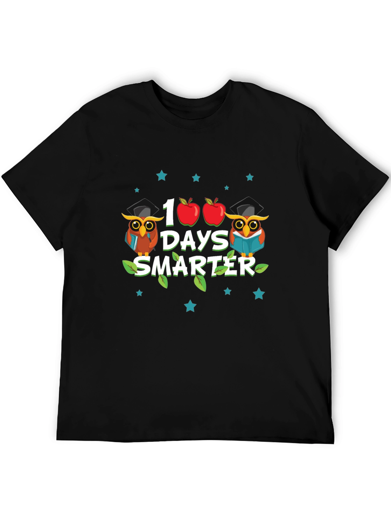 100 Days Smarter Owl Teacher T-Shirt