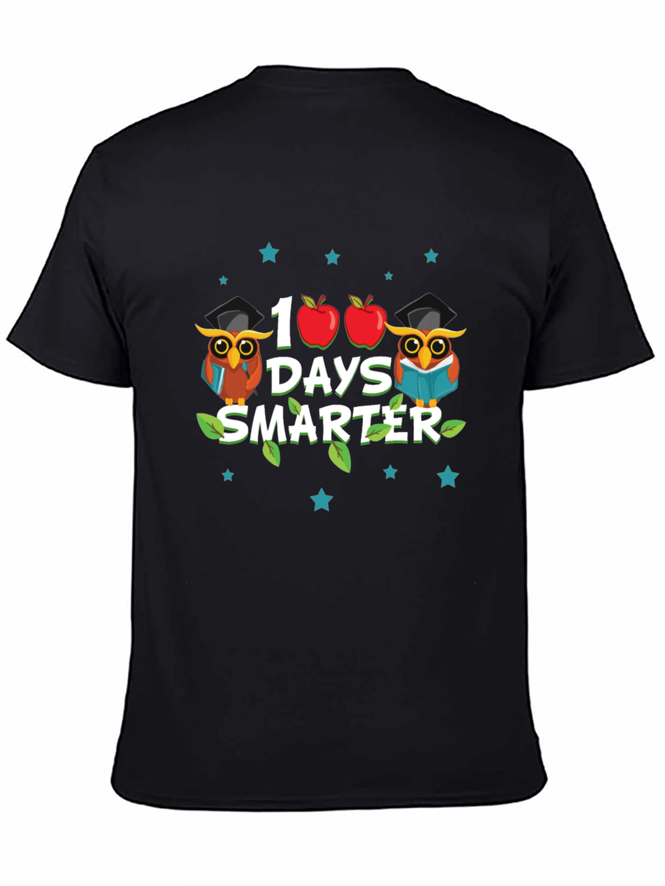 100 Days Smarter Owl Teacher T-Shirt